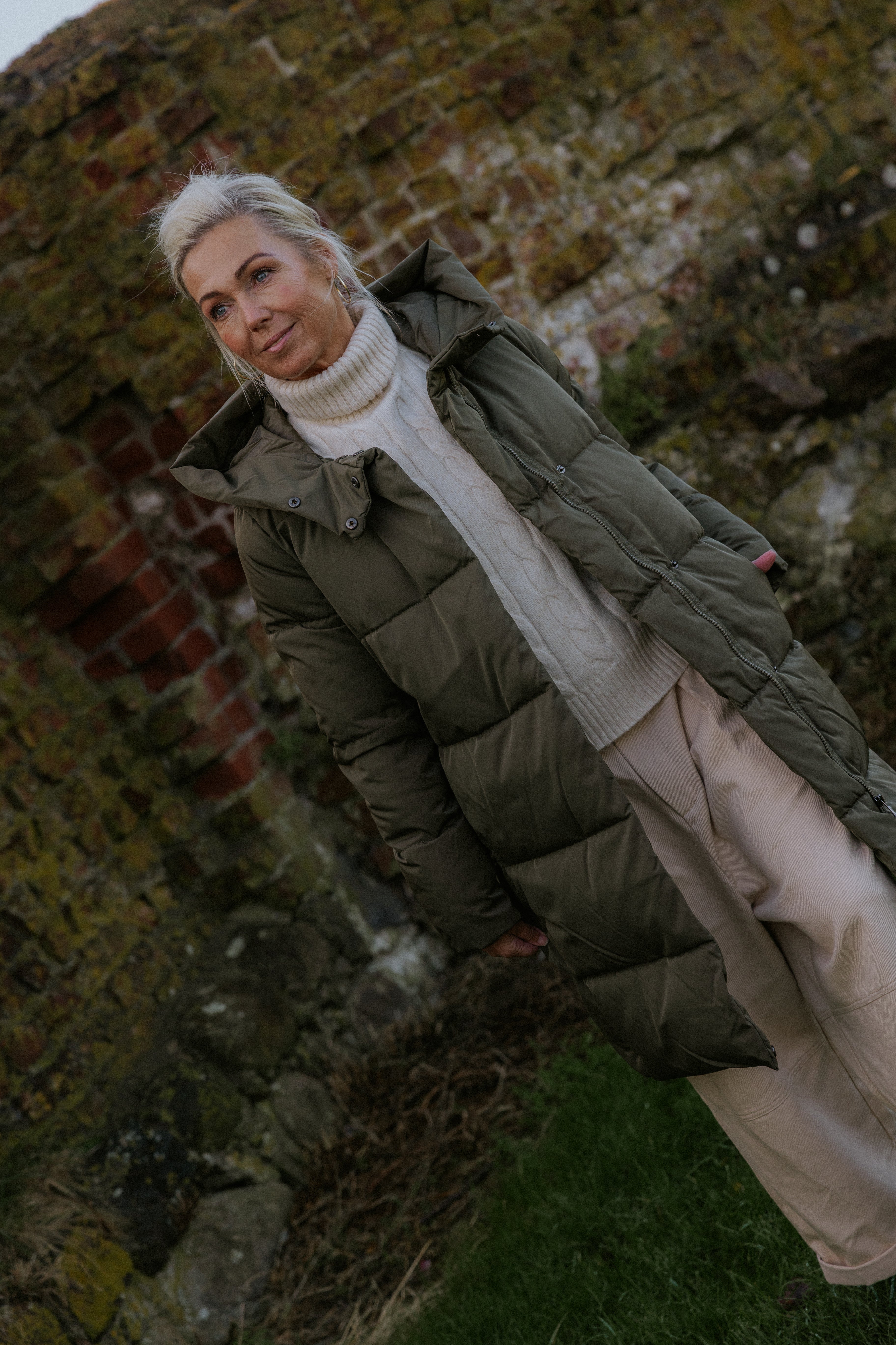 STELLA COAT - Grape Leaf