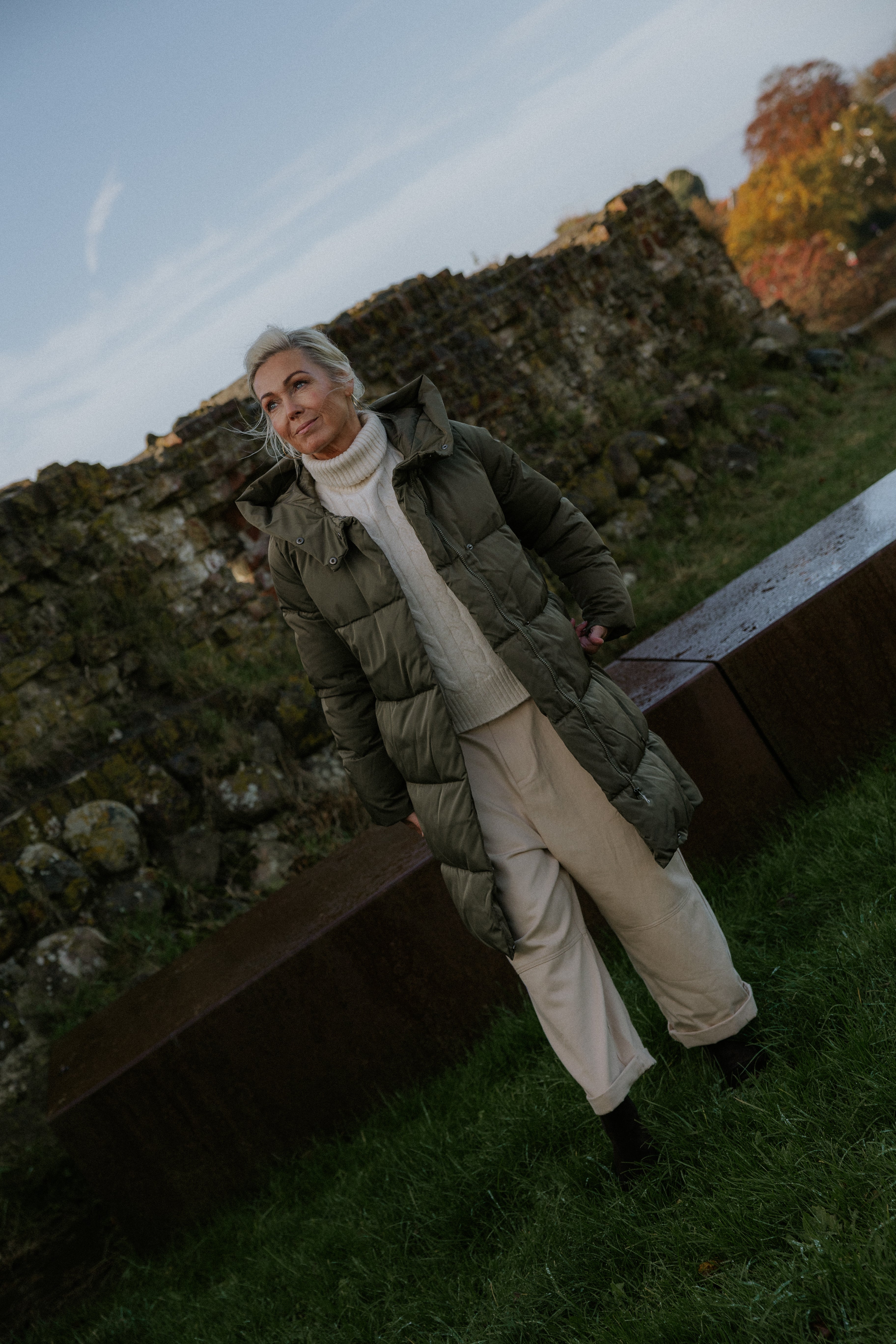 STELLA COAT - Grape Leaf