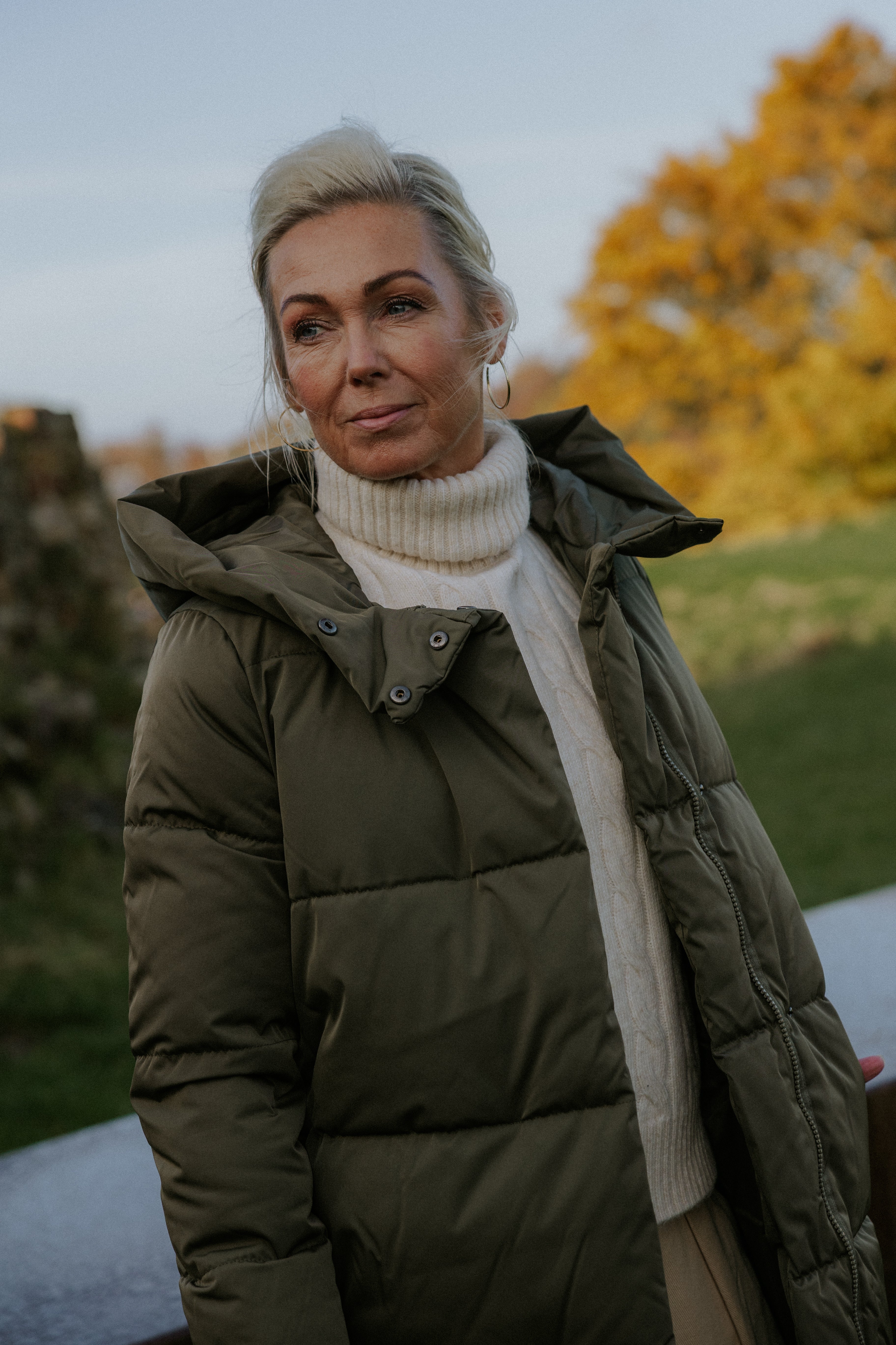 STELLA COAT - Grape Leaf