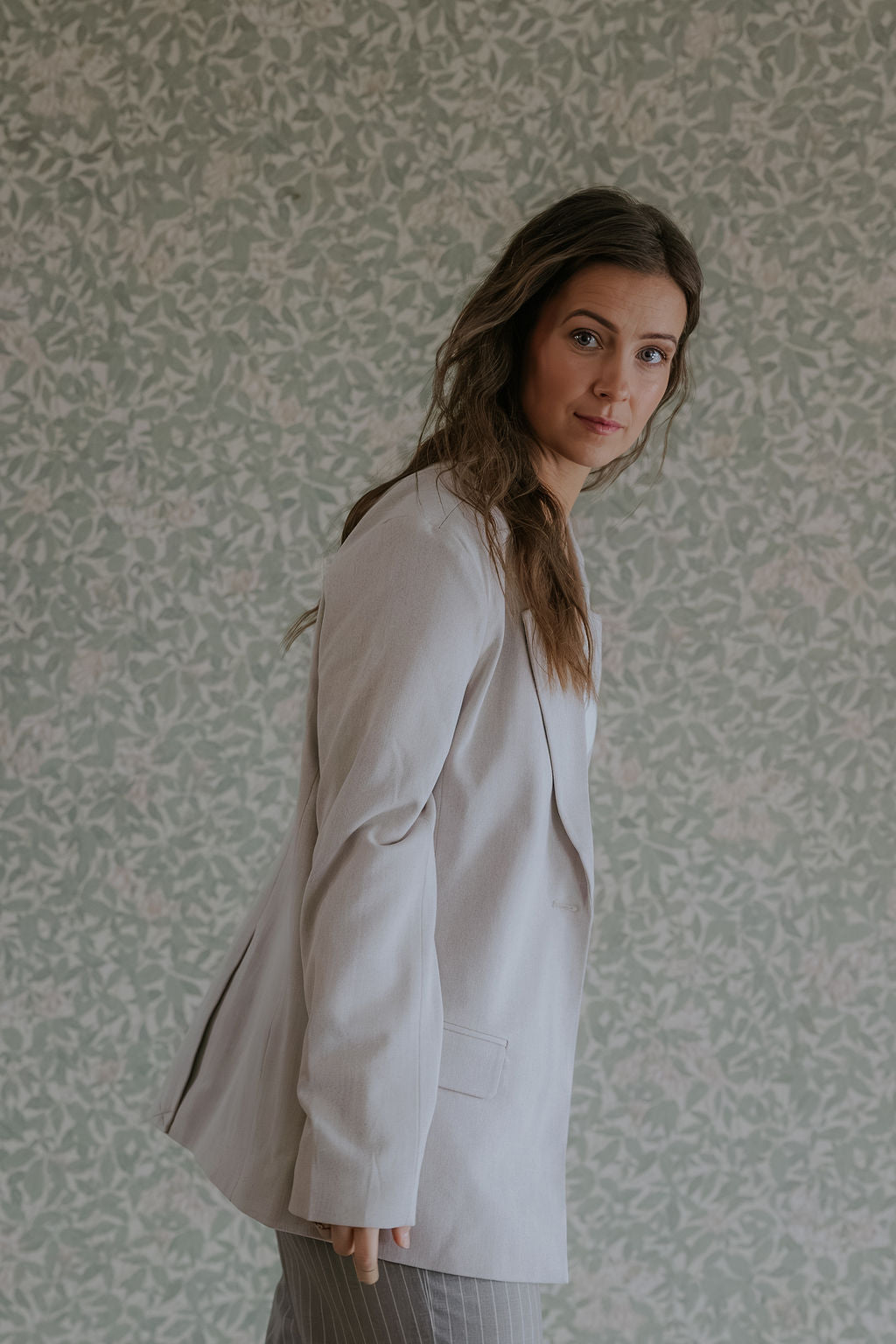 LISA LO BLAZER - Humus Melange