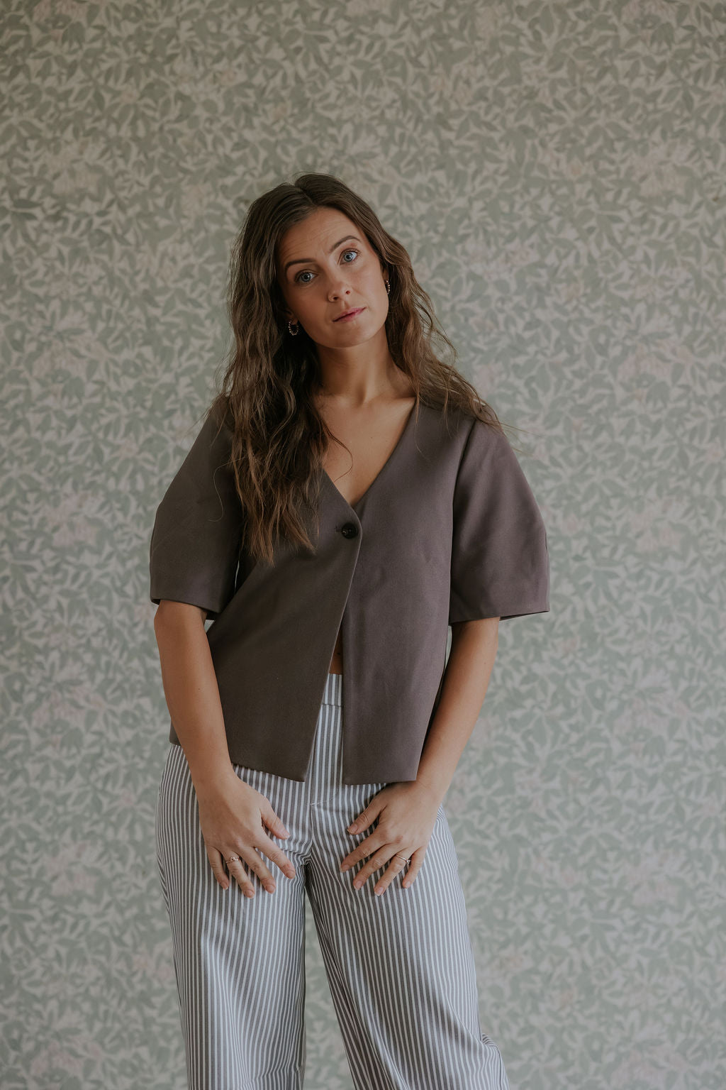 LISA S/S RE TOP - Morel