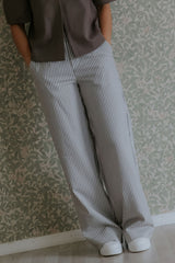 Lisa WIDE pant - Cloud Dancer Morel