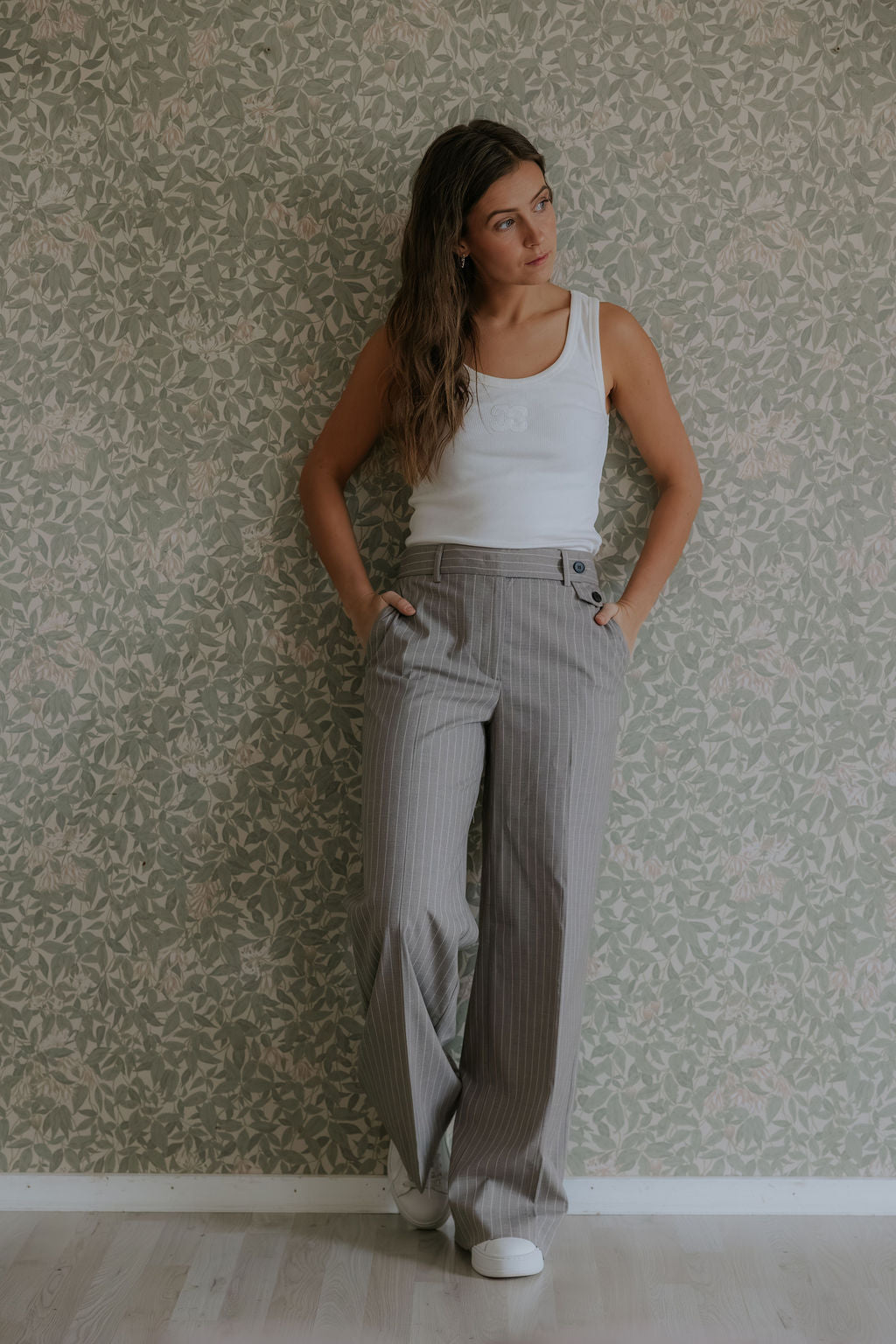 QuinCC Pin Pant -  Mink