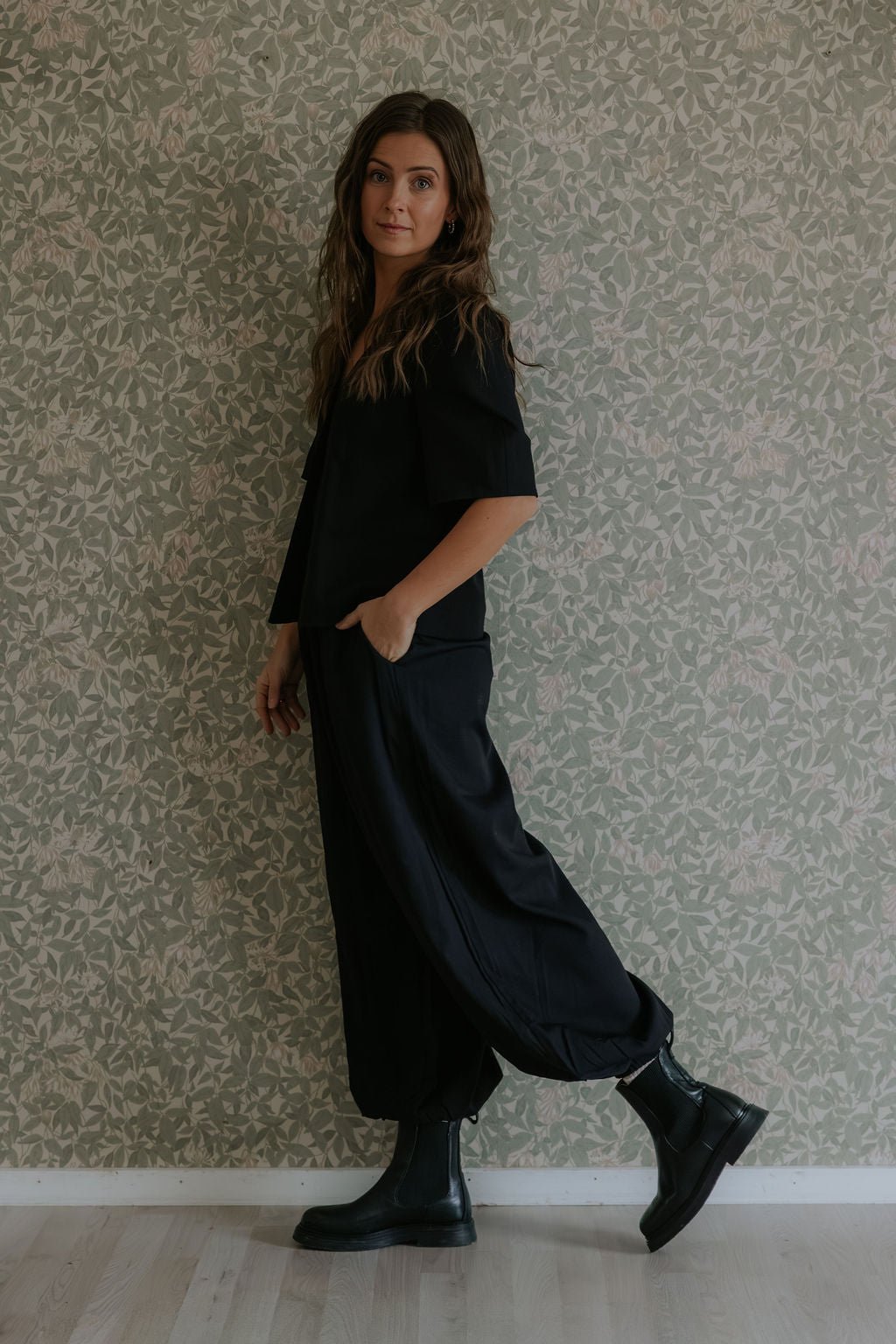 PALOMA LOOSE PANT - Black