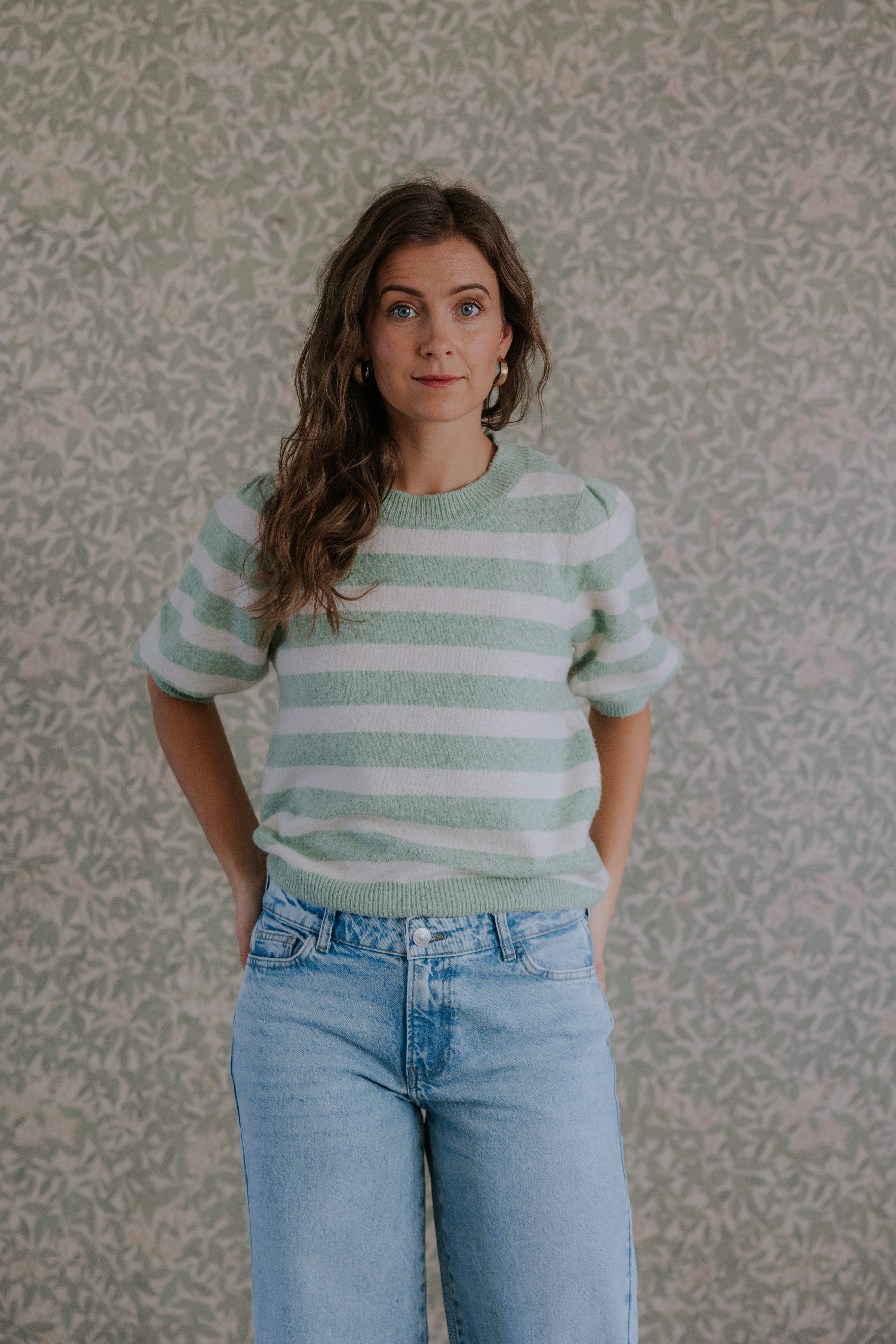 DOFFY O-NECK PULLOVER - Mistletoe Birch