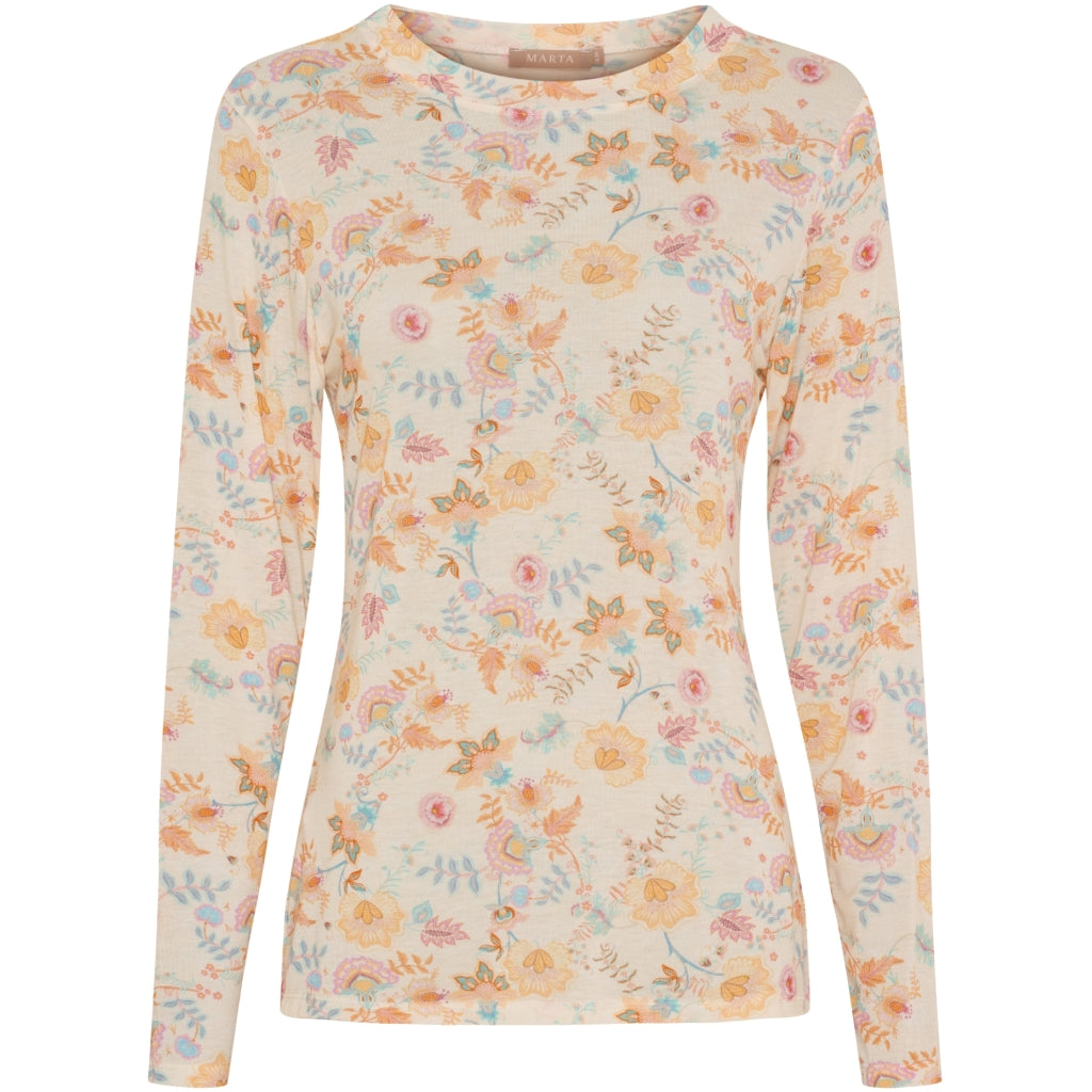 Elissa LS Tee - Beige