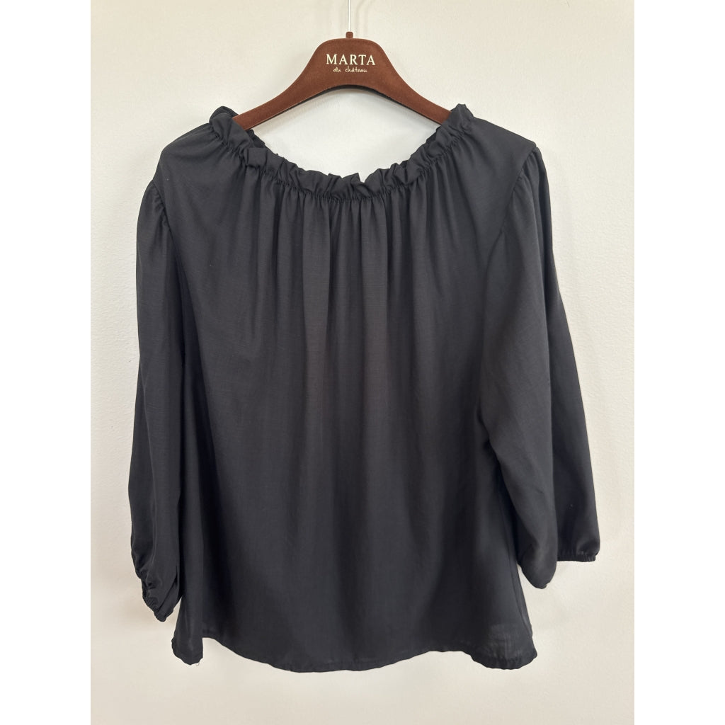 PREORDER-Juniper Blouse- Black