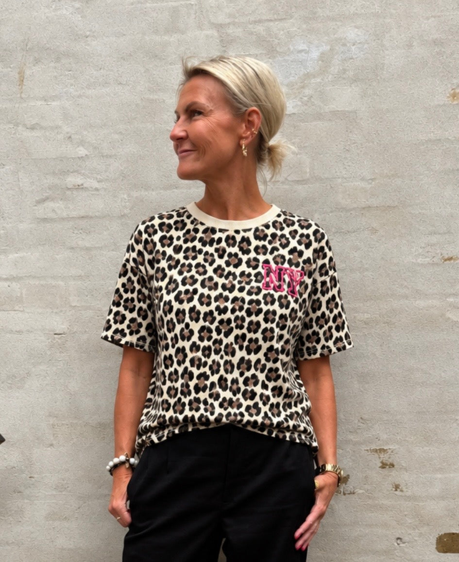 Leo Sweat Tee - Animalier
