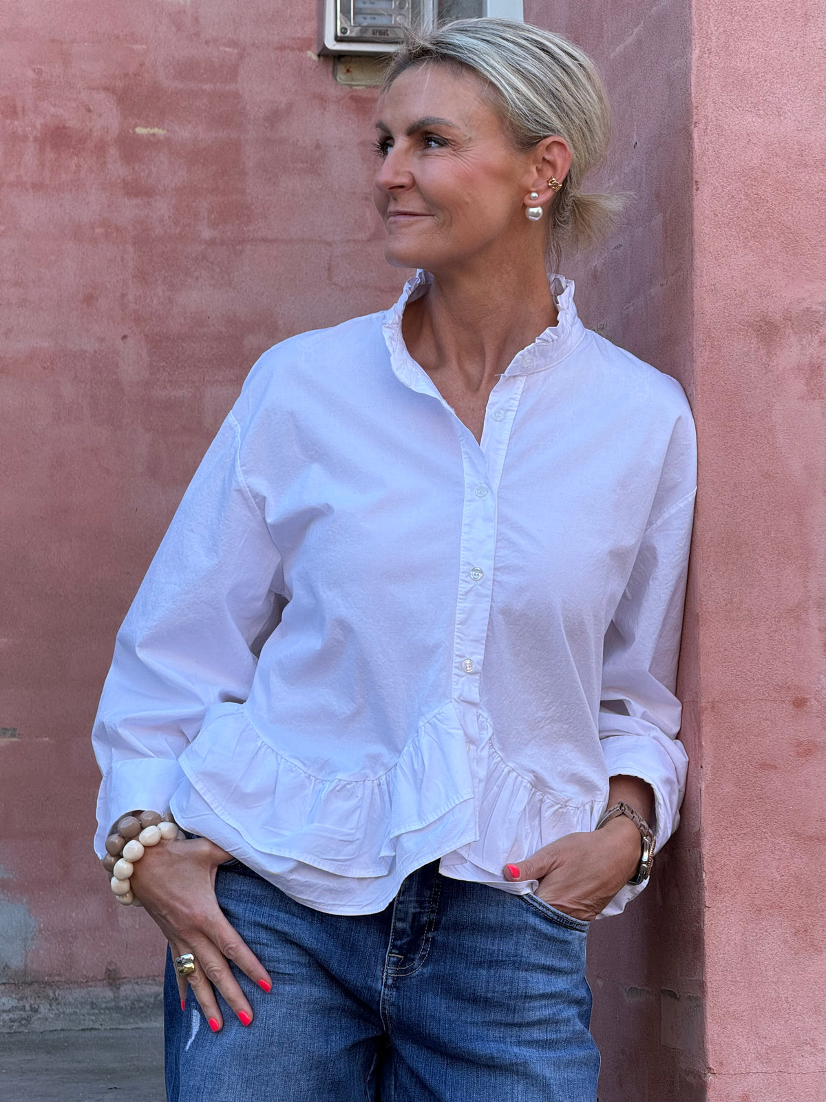 Josefine Skjorta - Vit