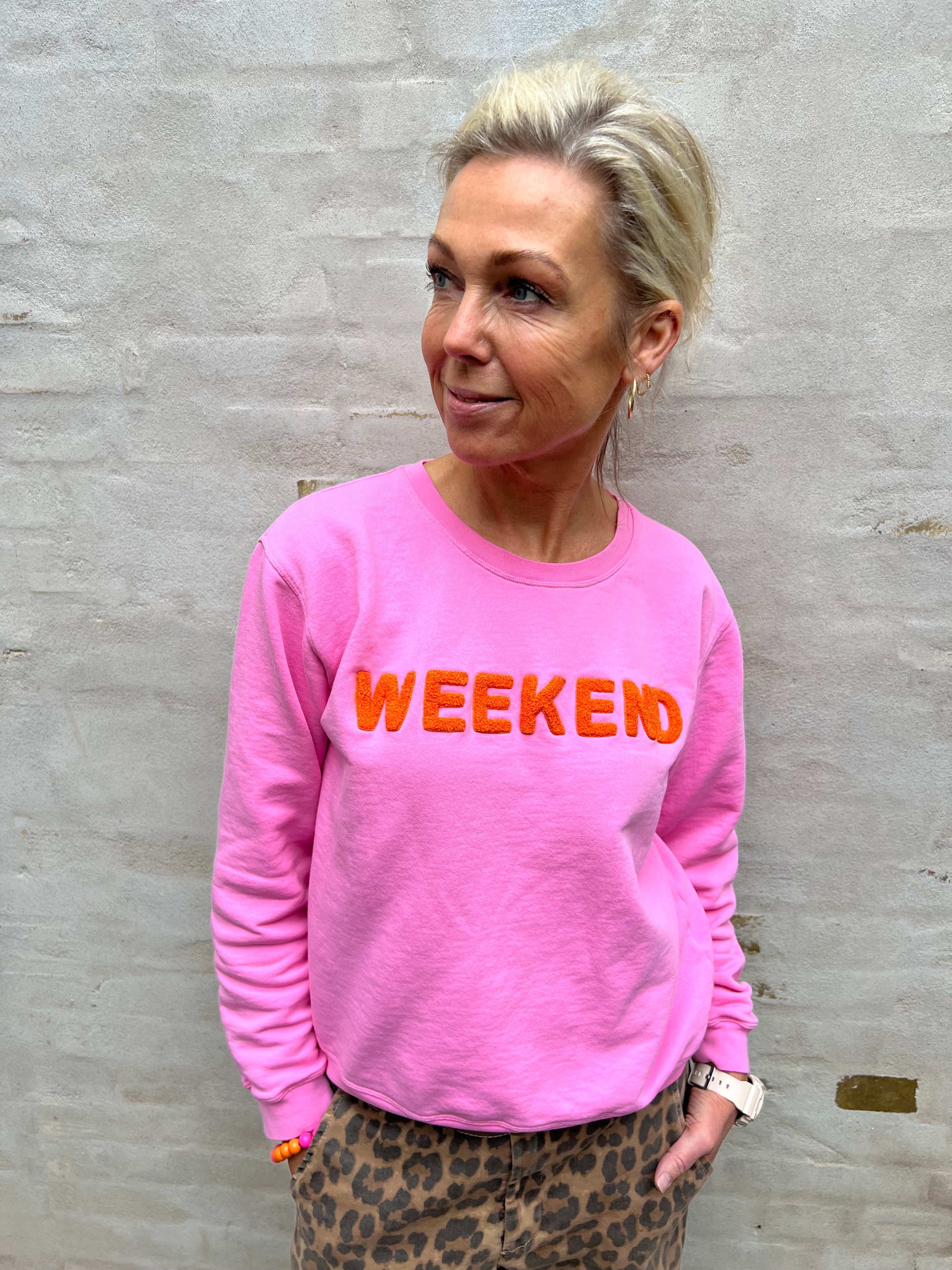 Rosas sweatshirt weekend pink