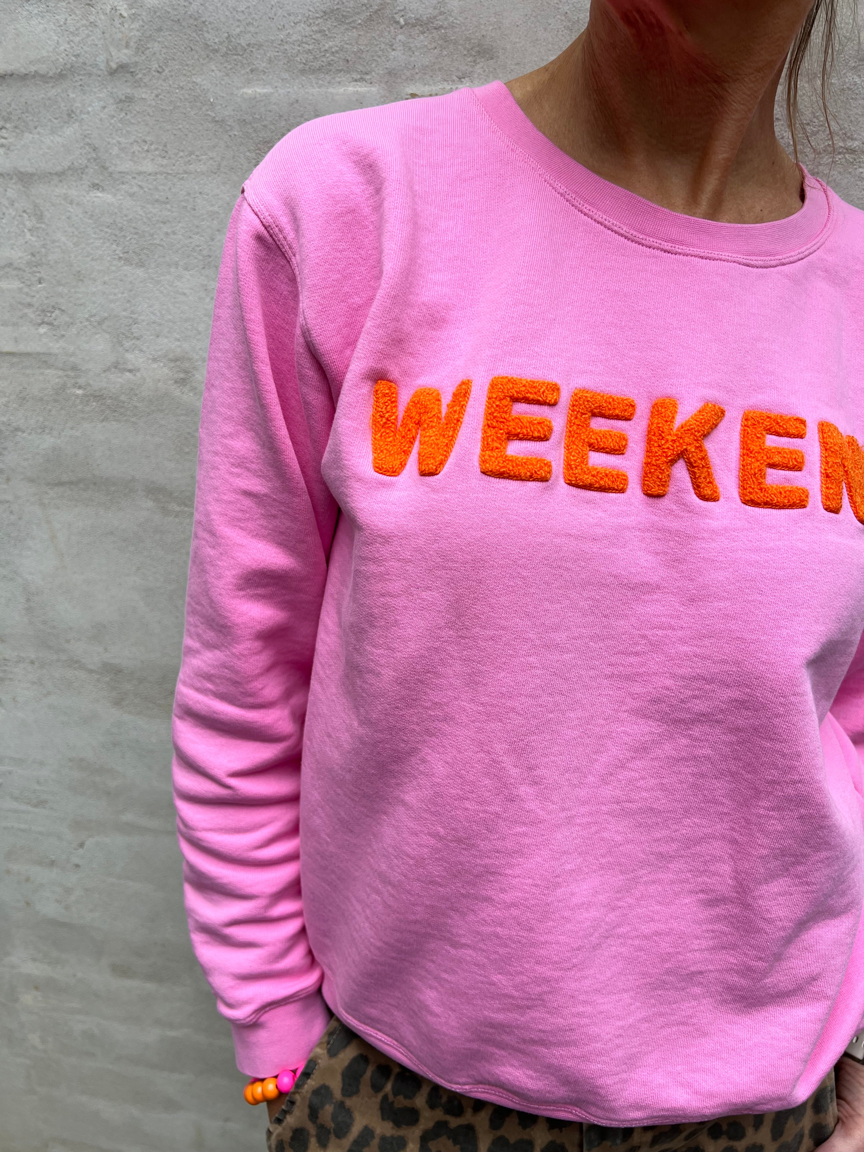 Rosas sweatshirt weekend pink