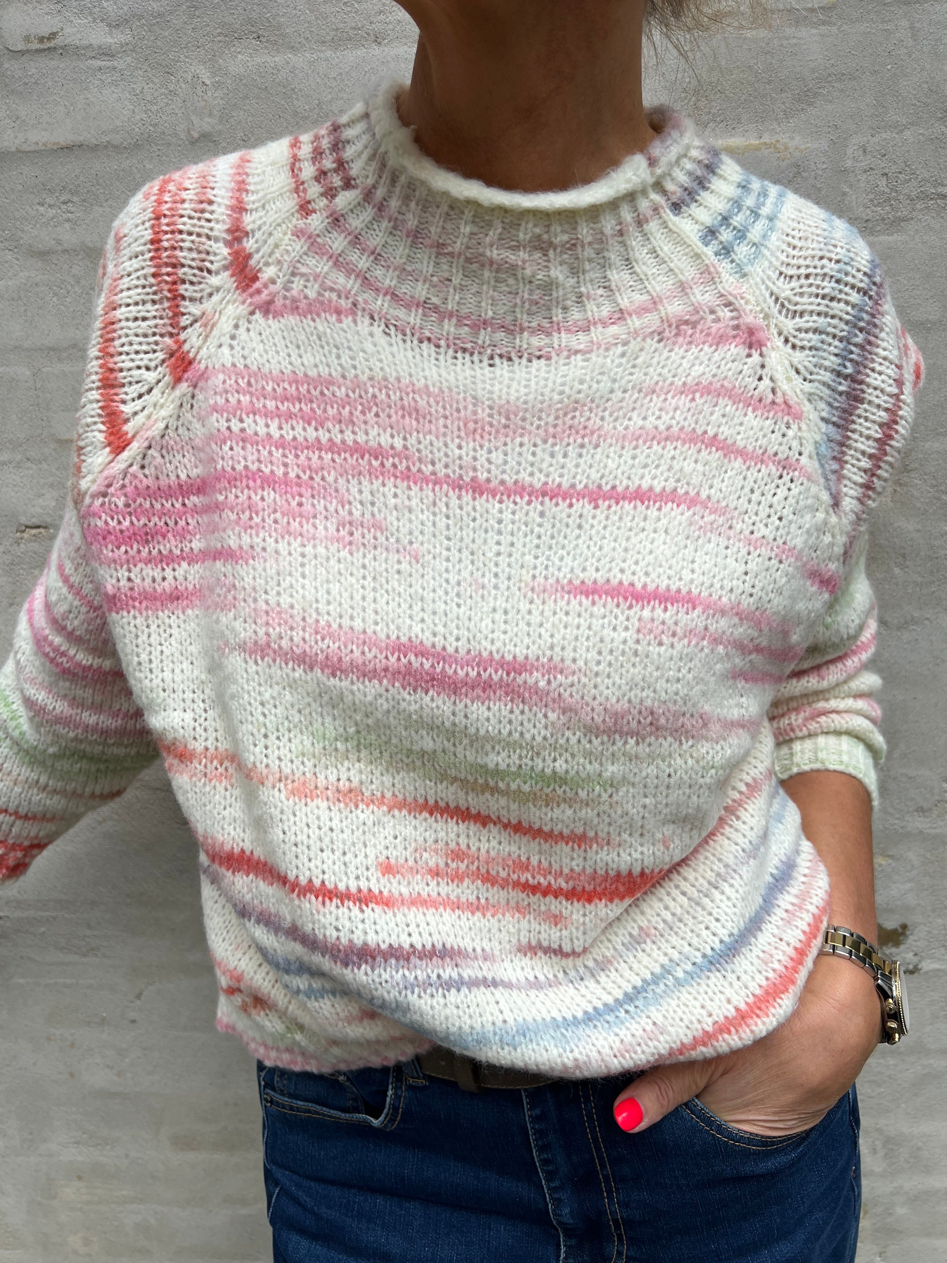 Justina knit rosa