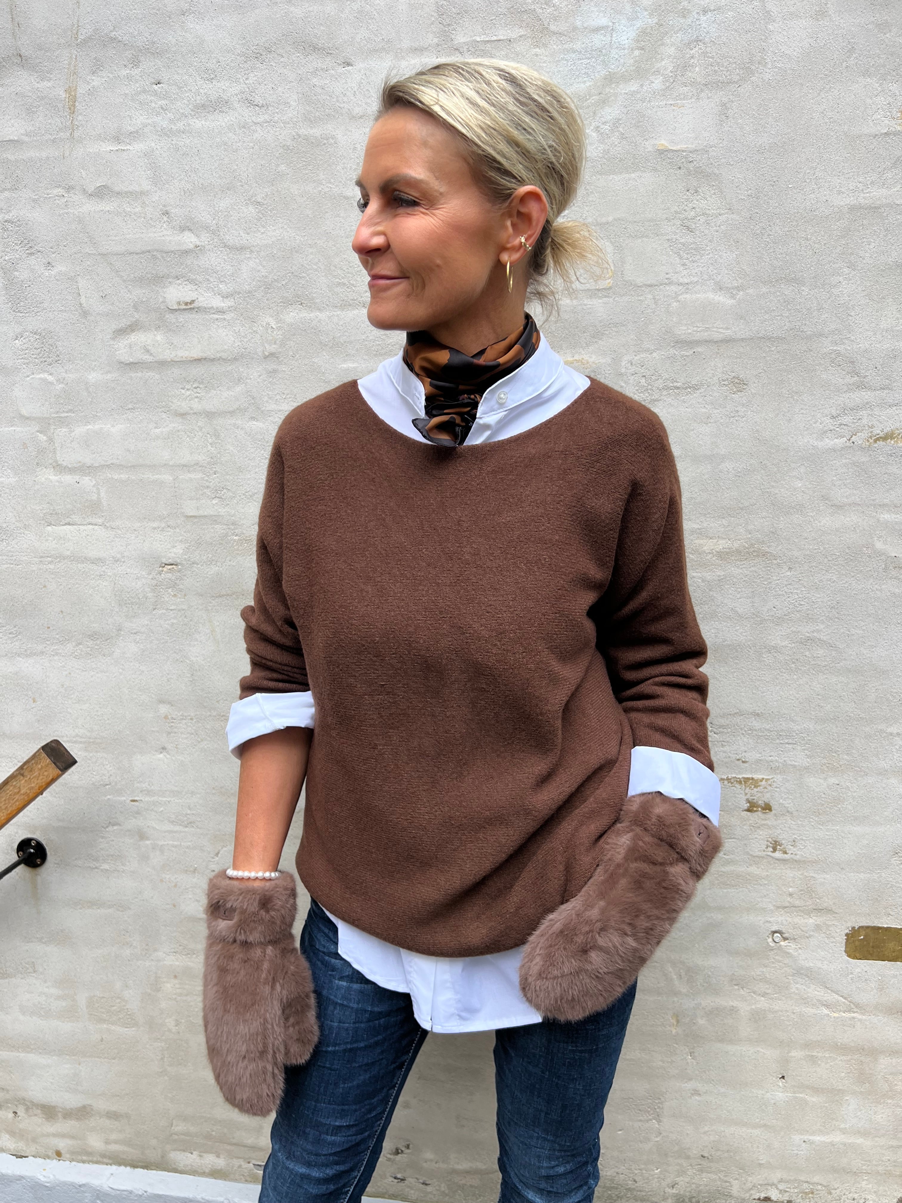 Dagmar knit brown