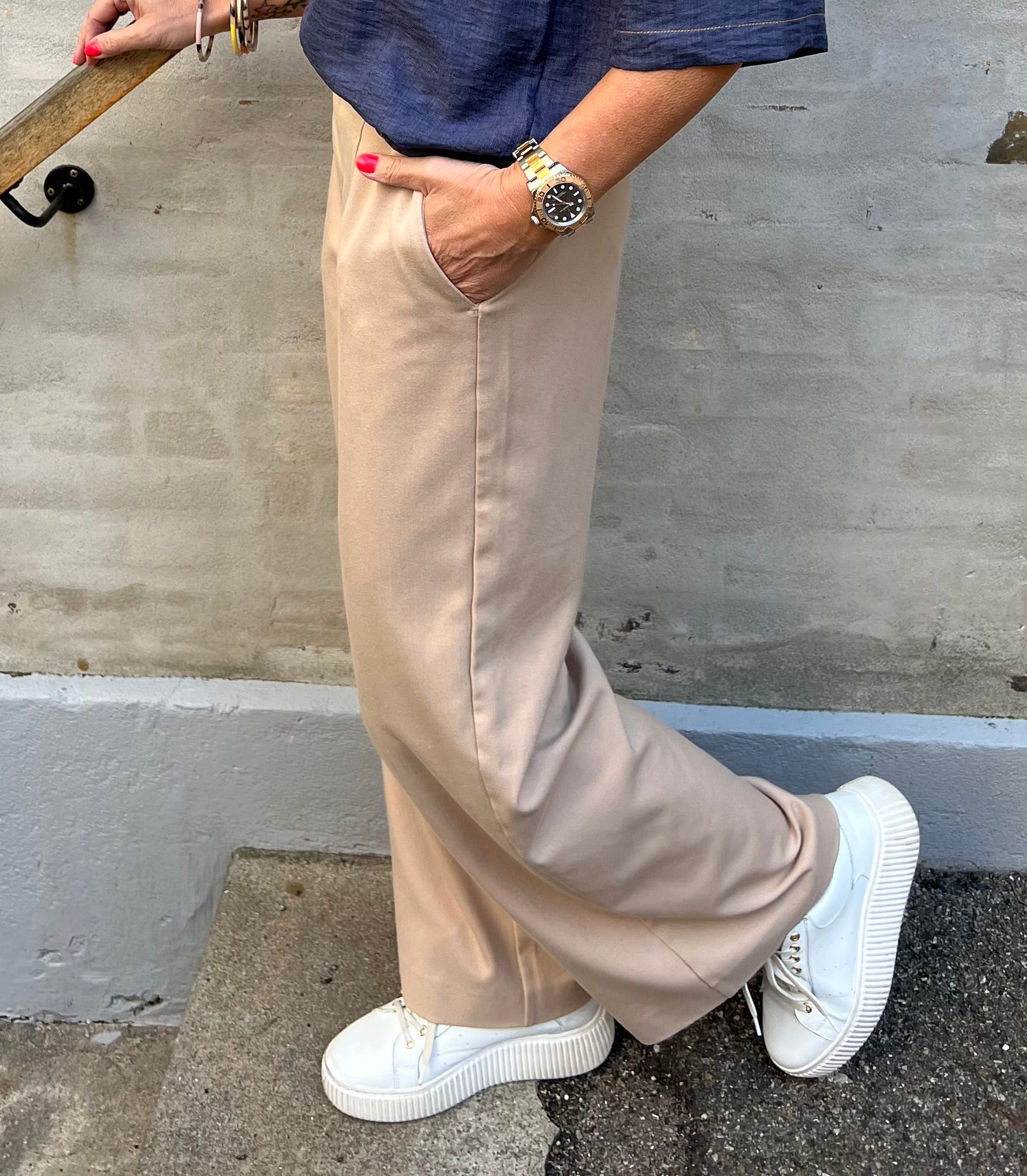 Lisa WIDE pant humus