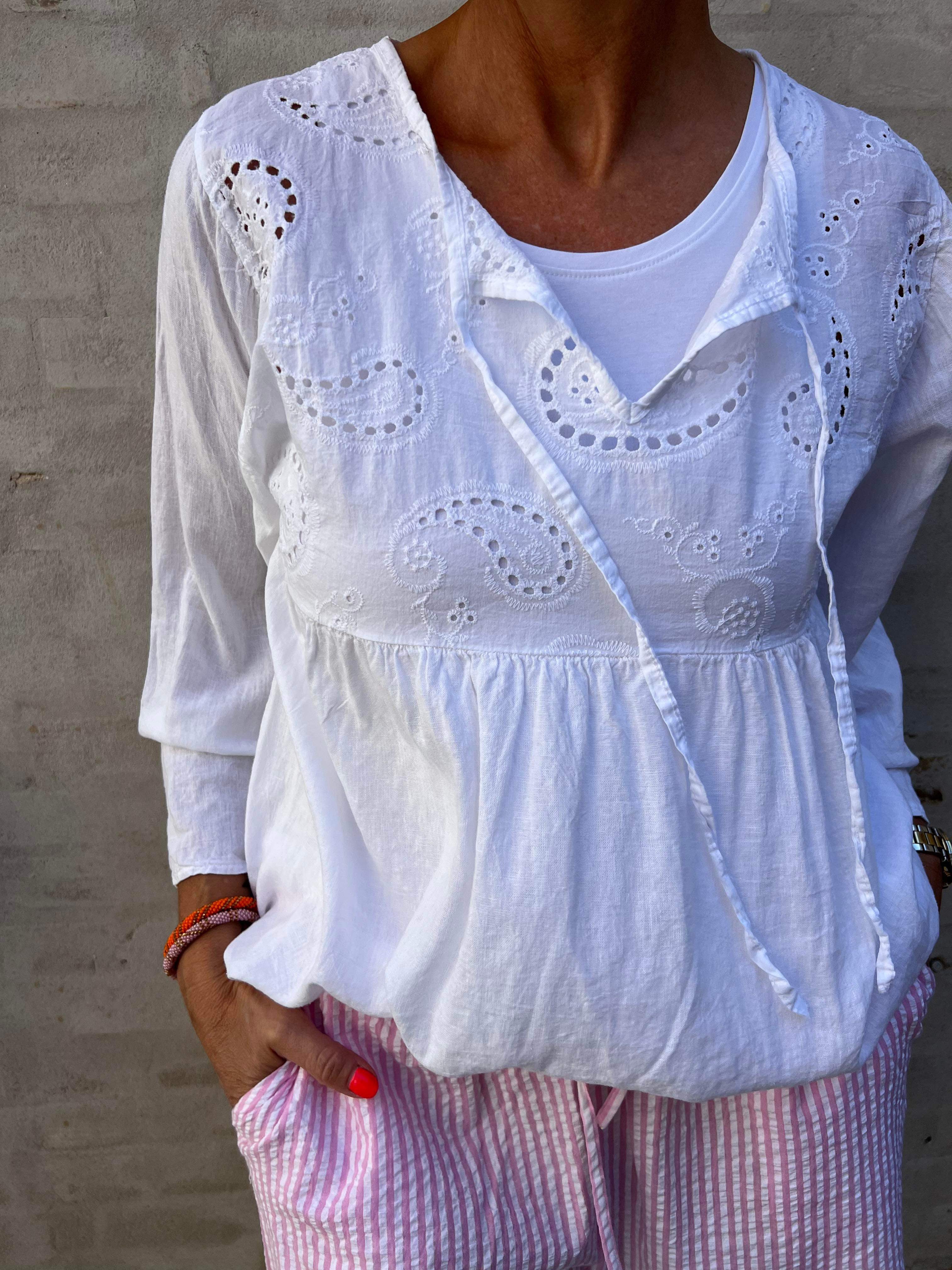 Caterina Blouse white
