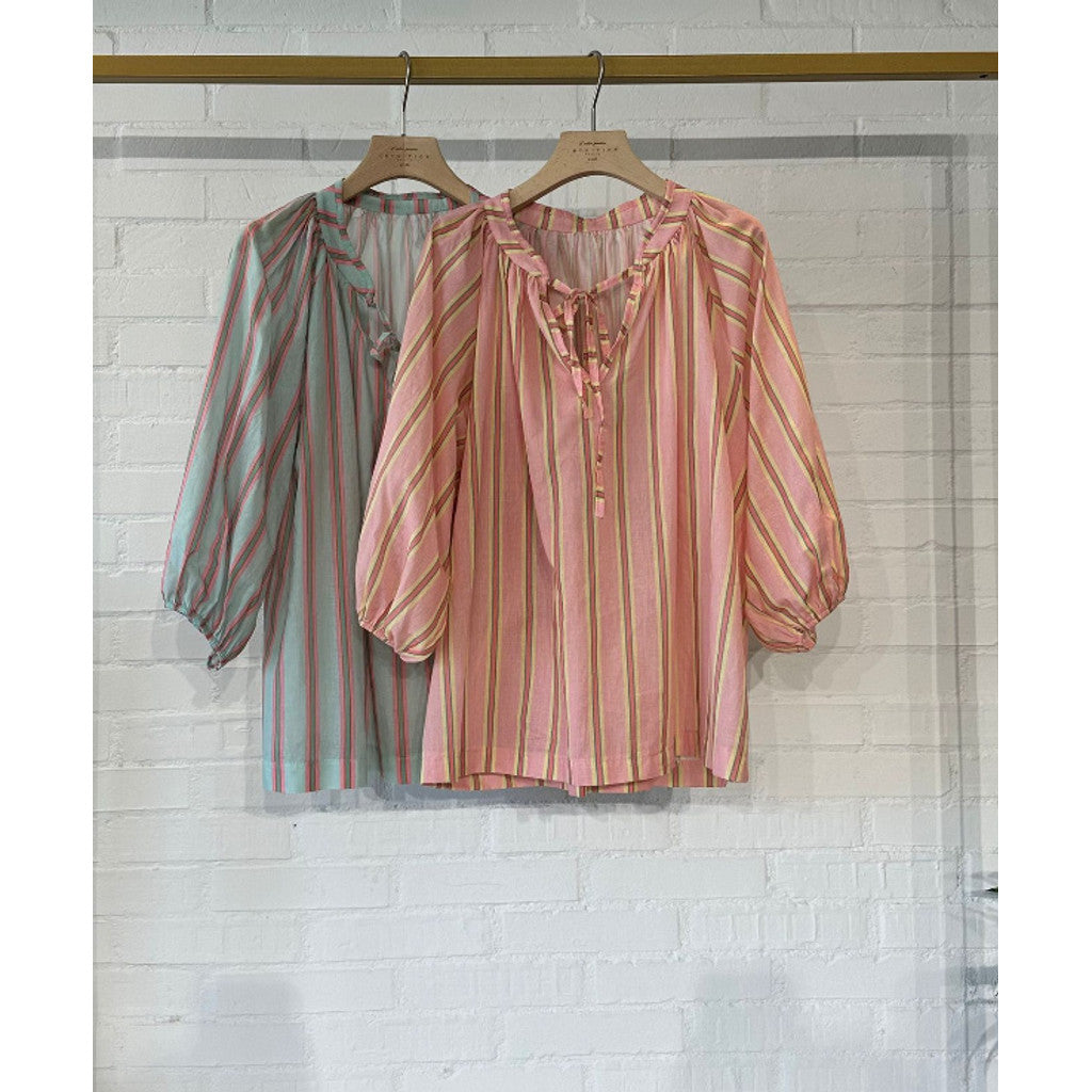 Sonja Shirt - Blue Stripe