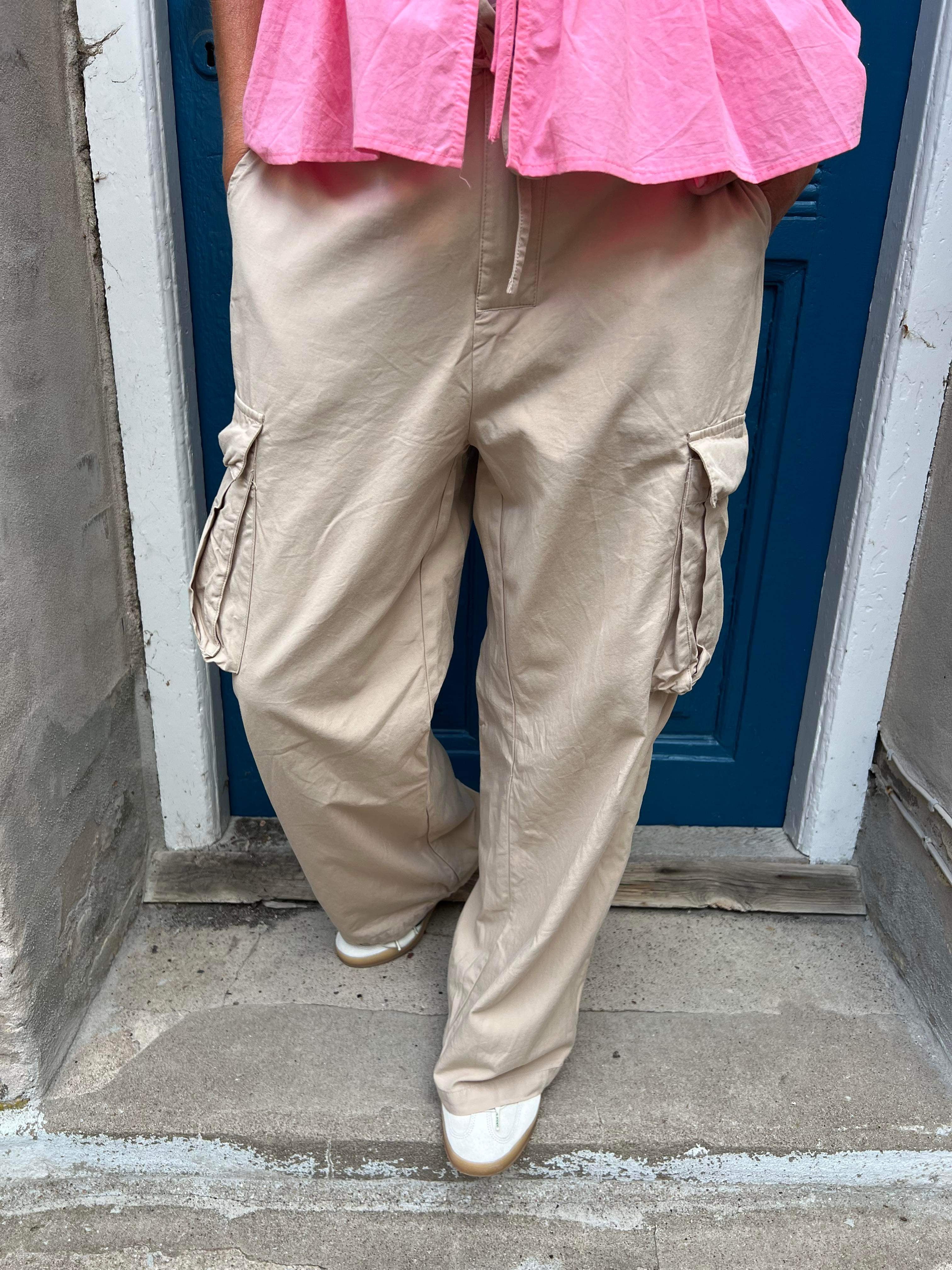 Cargo pant beige