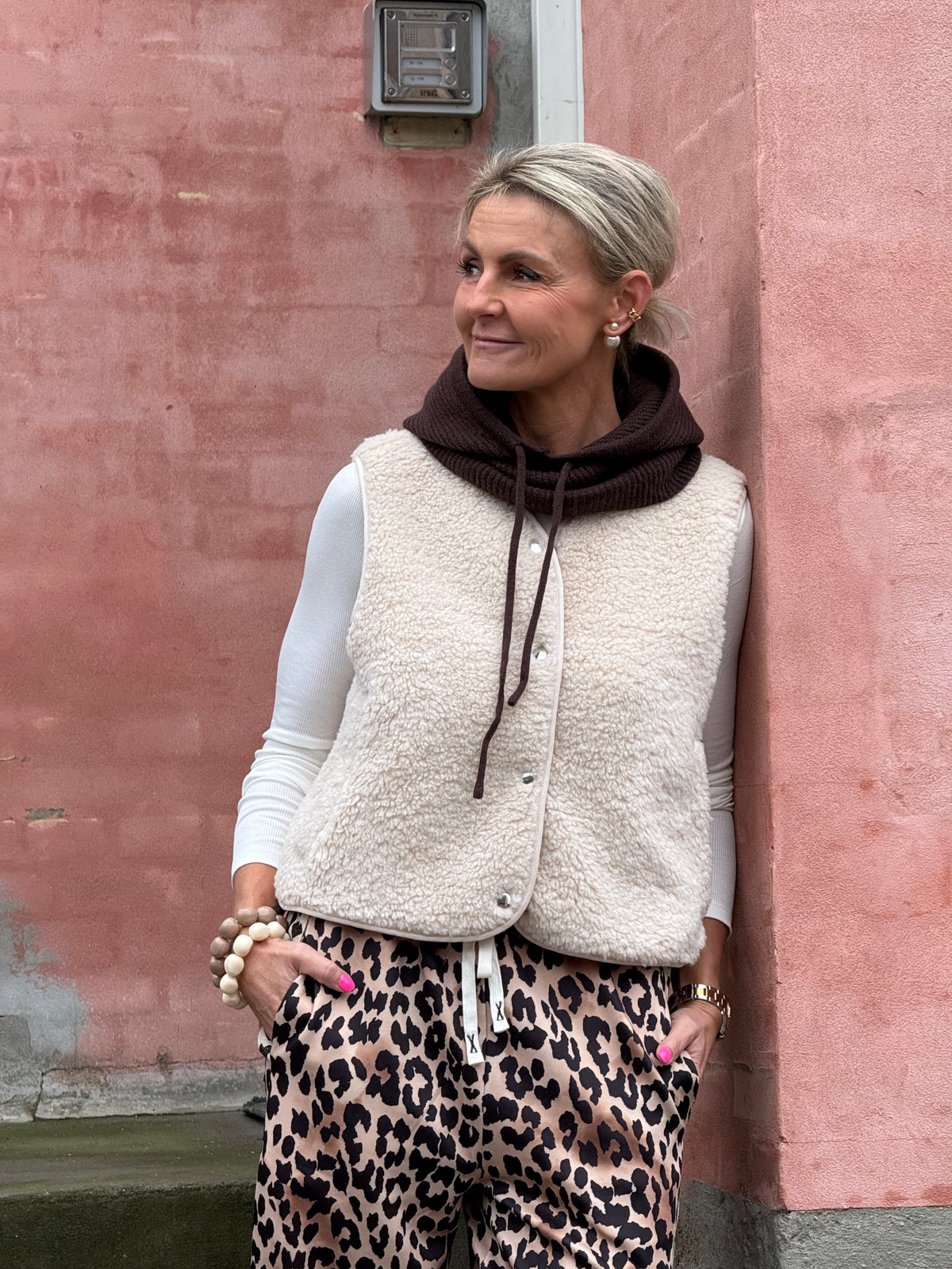 ELLA WAISTCOAT - Sandshell
