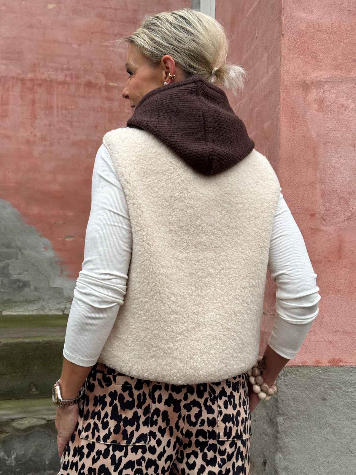 ELLA WAISTCOAT - Sandshell