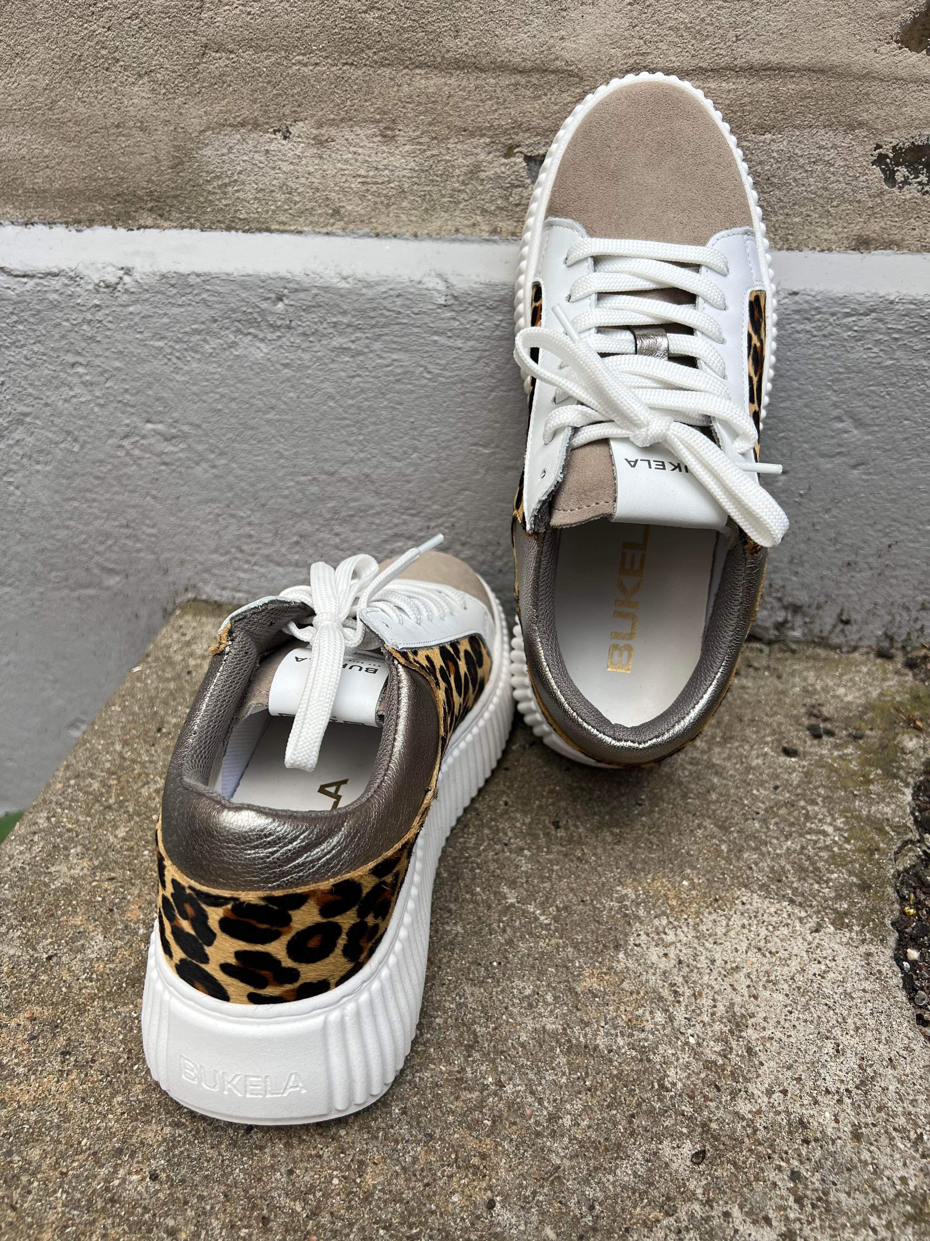 Court sneakers leopard