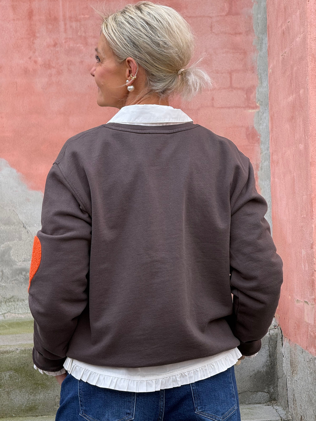Sweat LOVE - Chicory Coffee/Orange