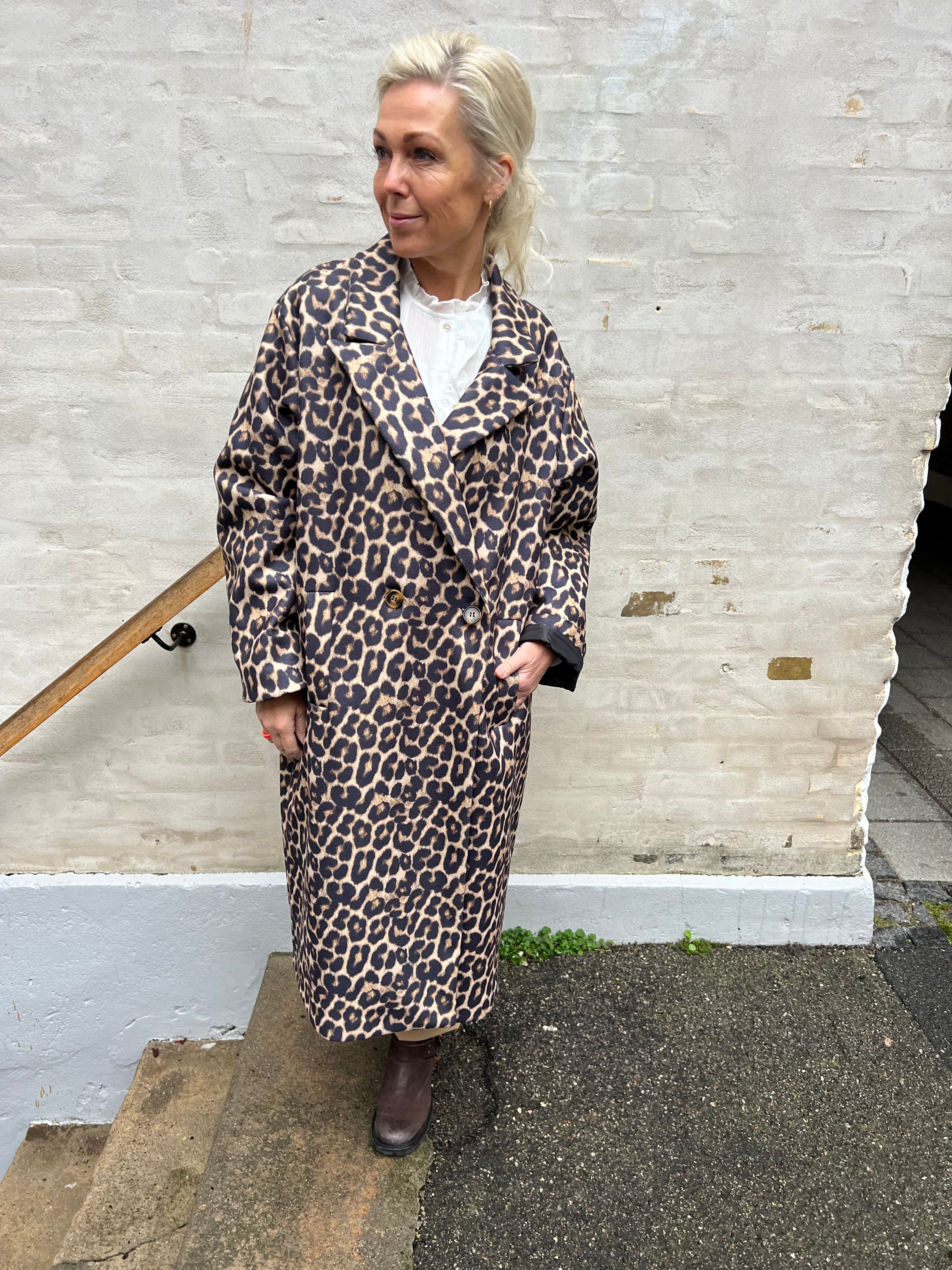 Cleo coat leopard