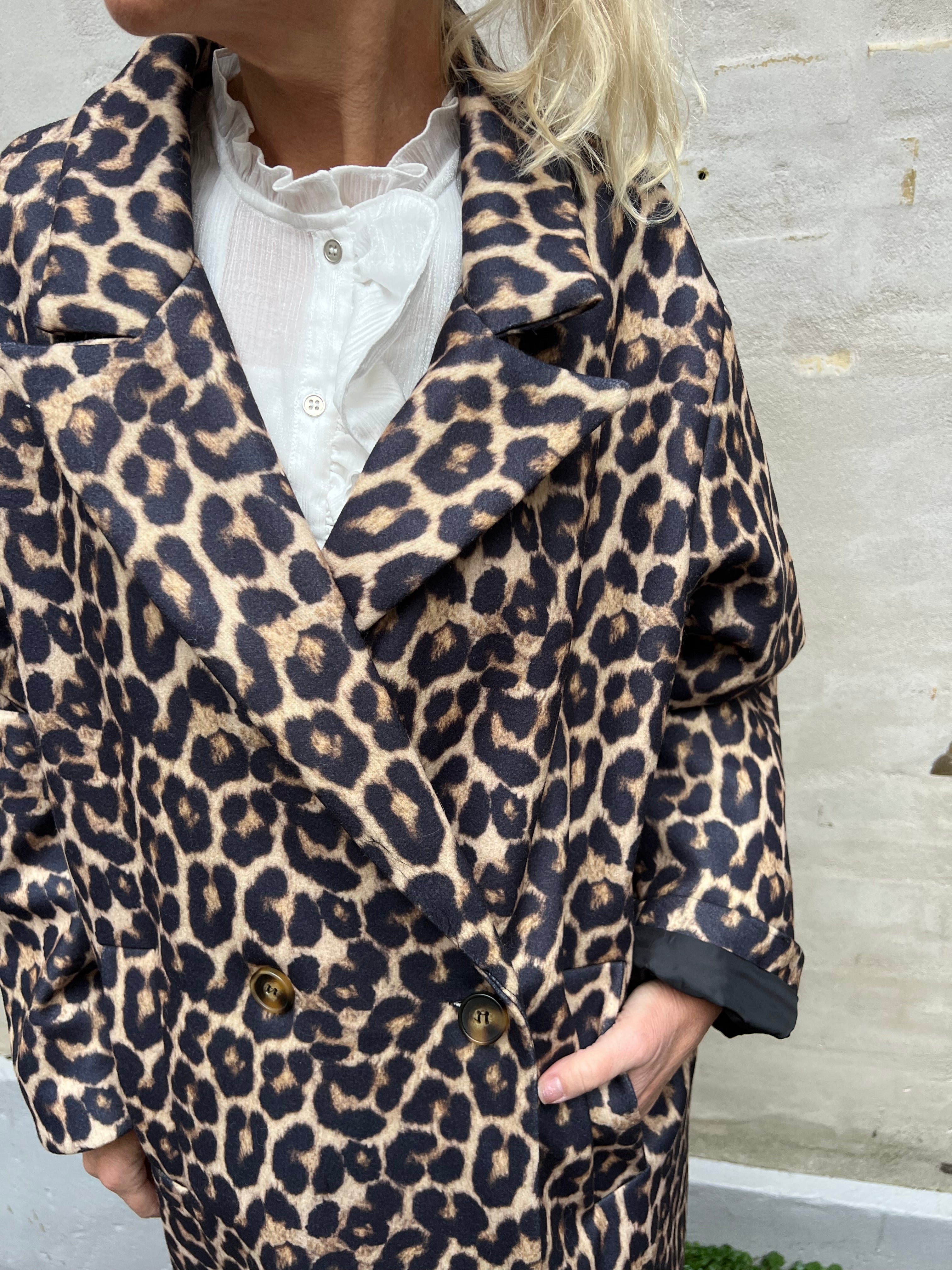 Cleo coat leopard