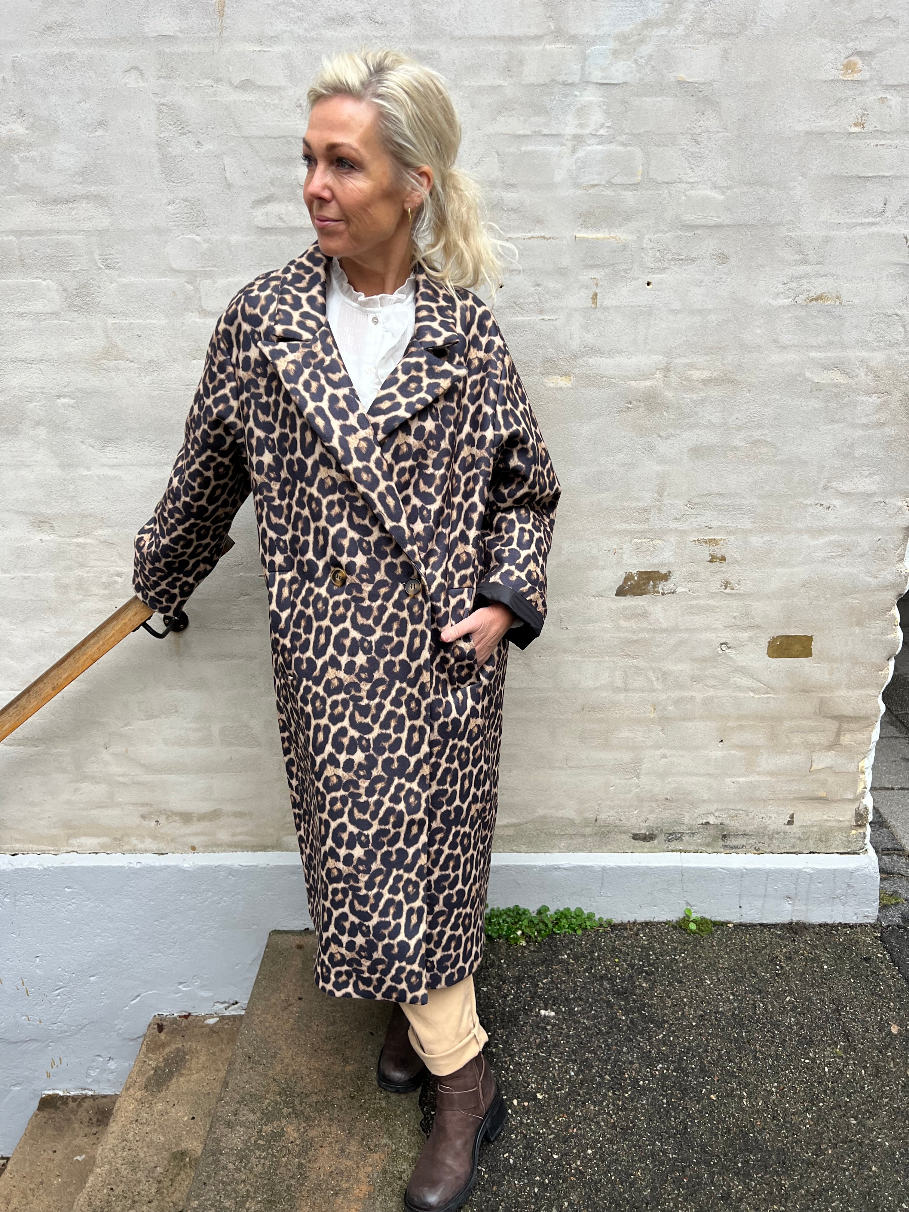 Cleo coat leopard