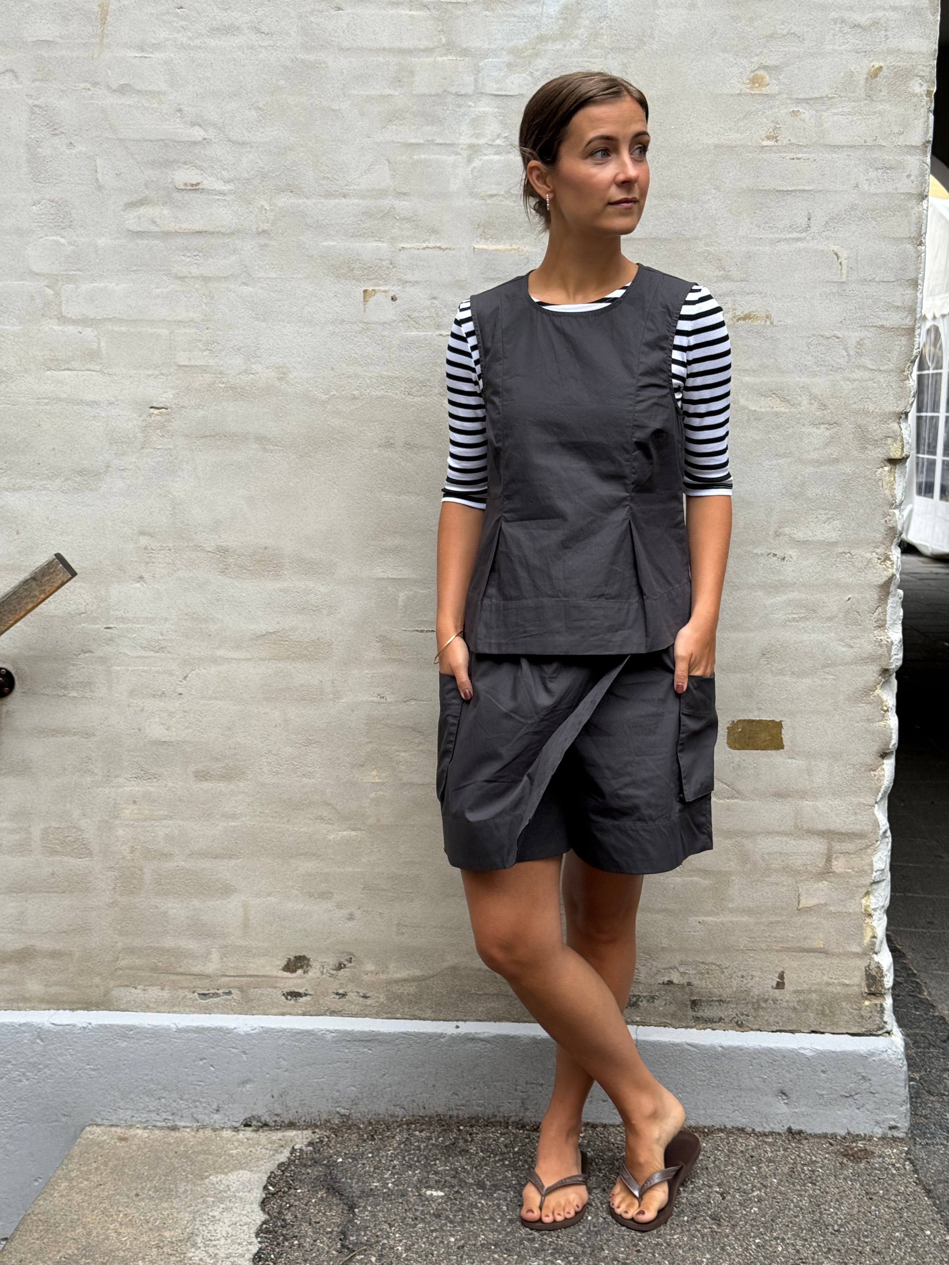 KAELA SL LO TOP - Gunmetal