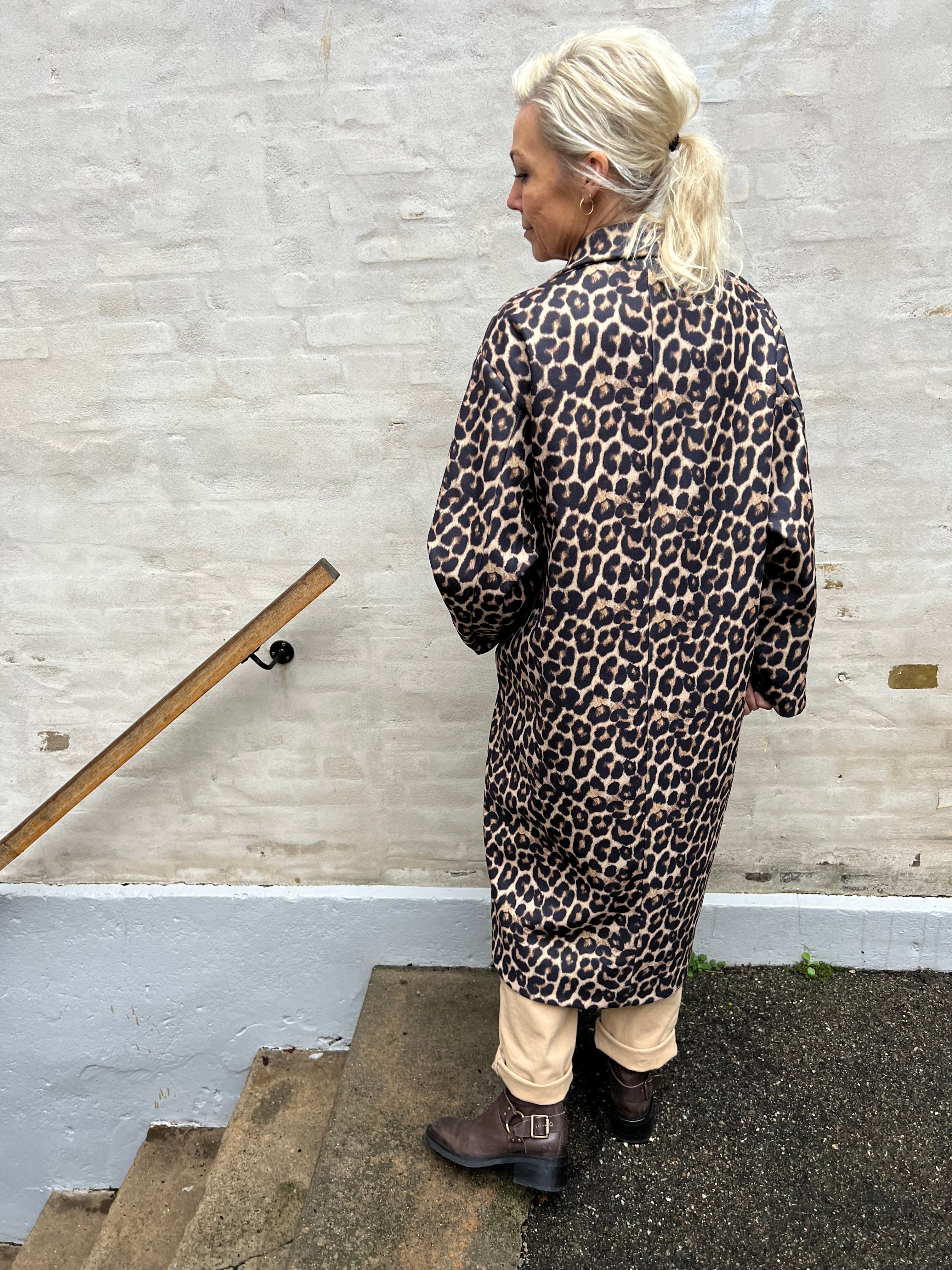 Cleo coat leopard