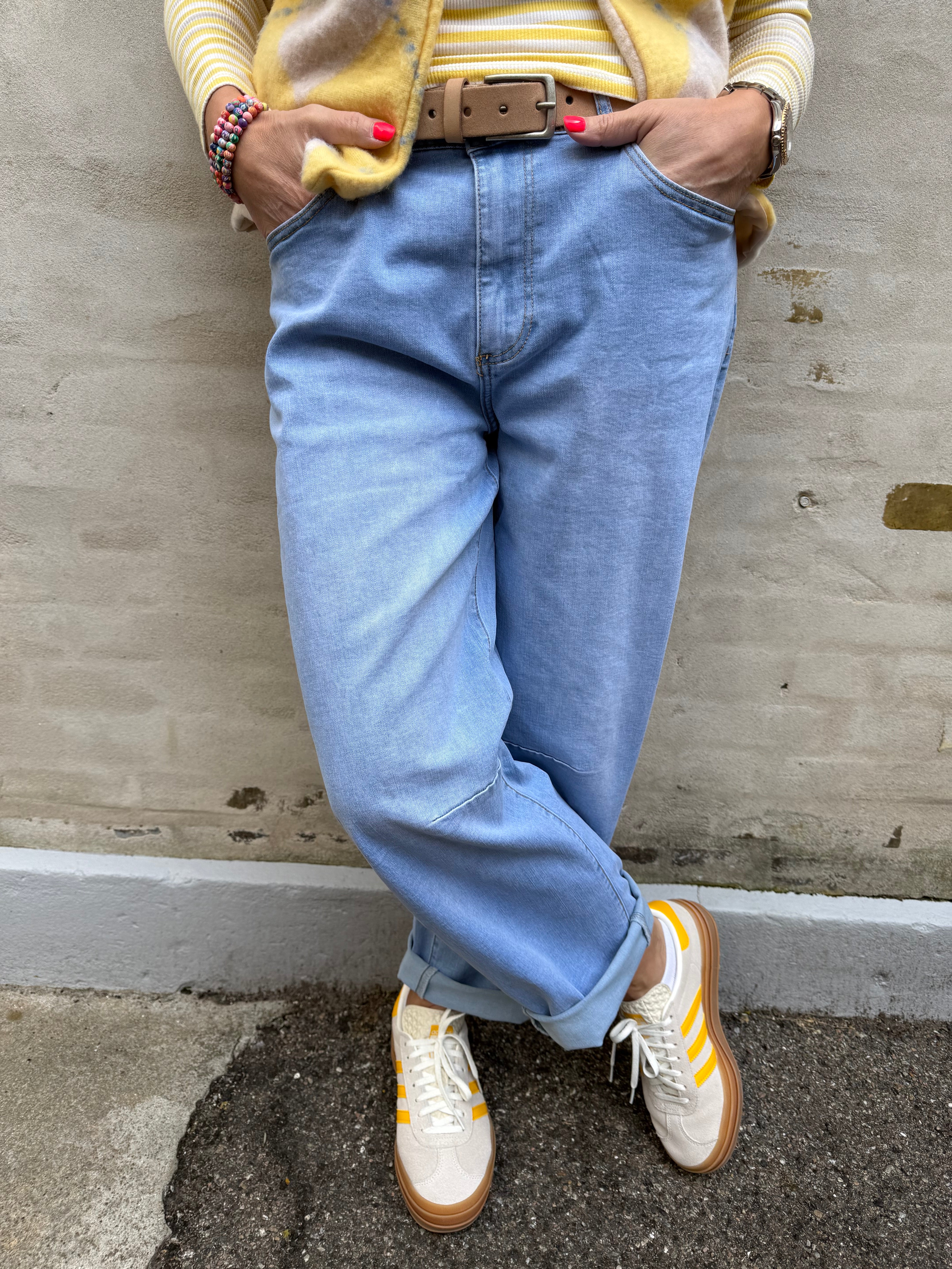 Fanny Jeans - Ljusblå