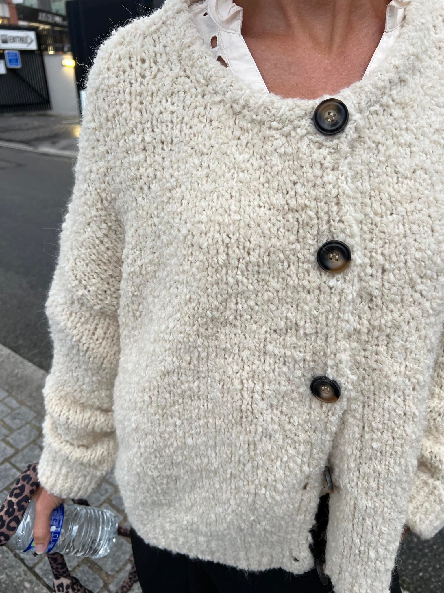 Vintage cardigan off white