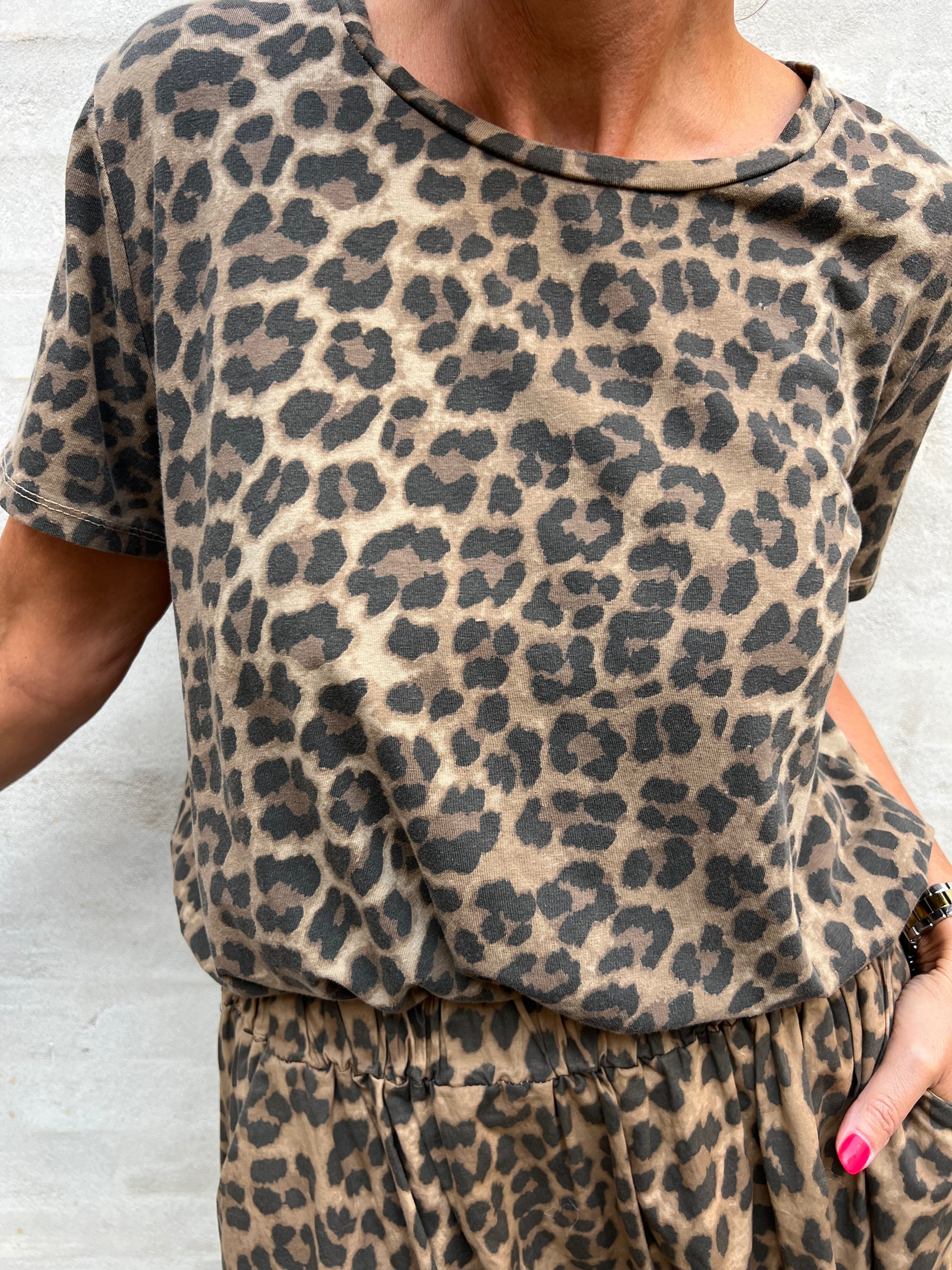 Zelda S/S t-shirt leopard