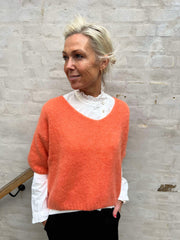 Sidse strik orange