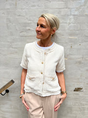 Coco ss jacket ivory
