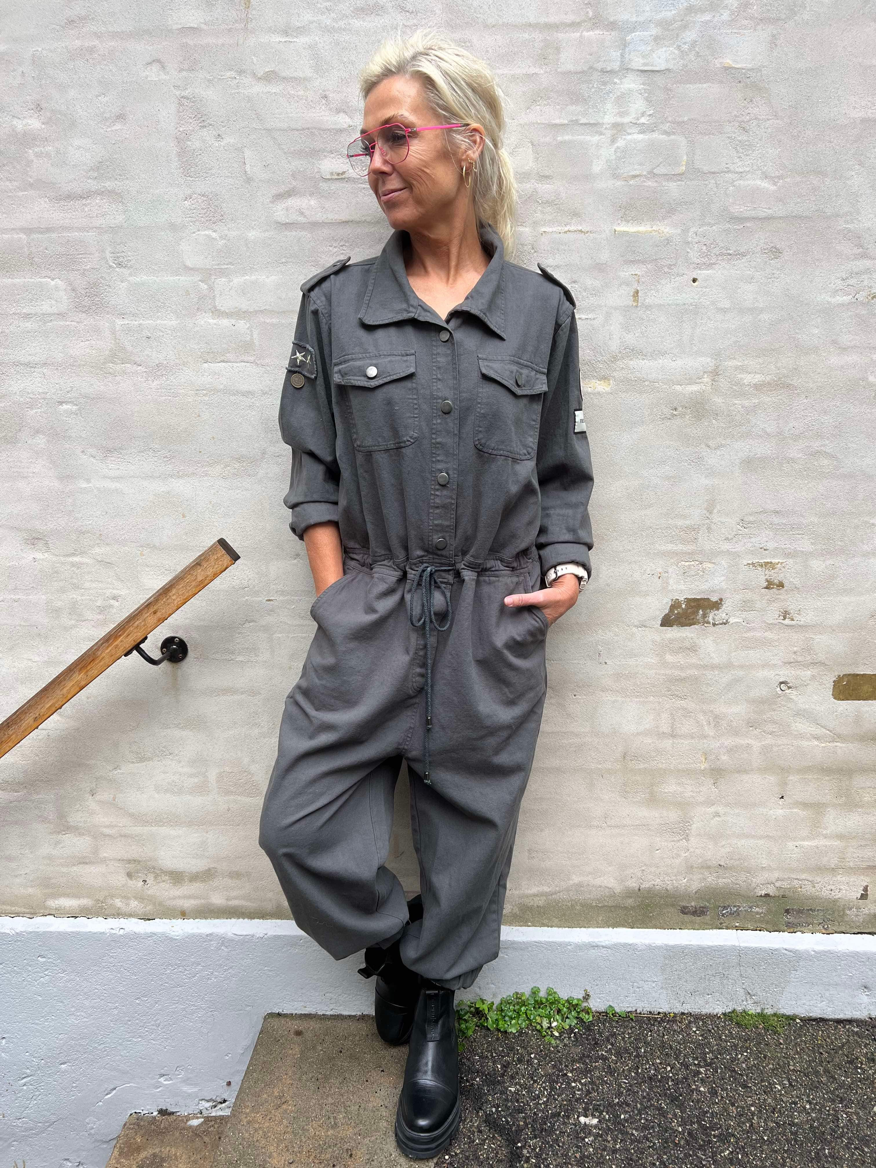 Bronx jumpsuit grey