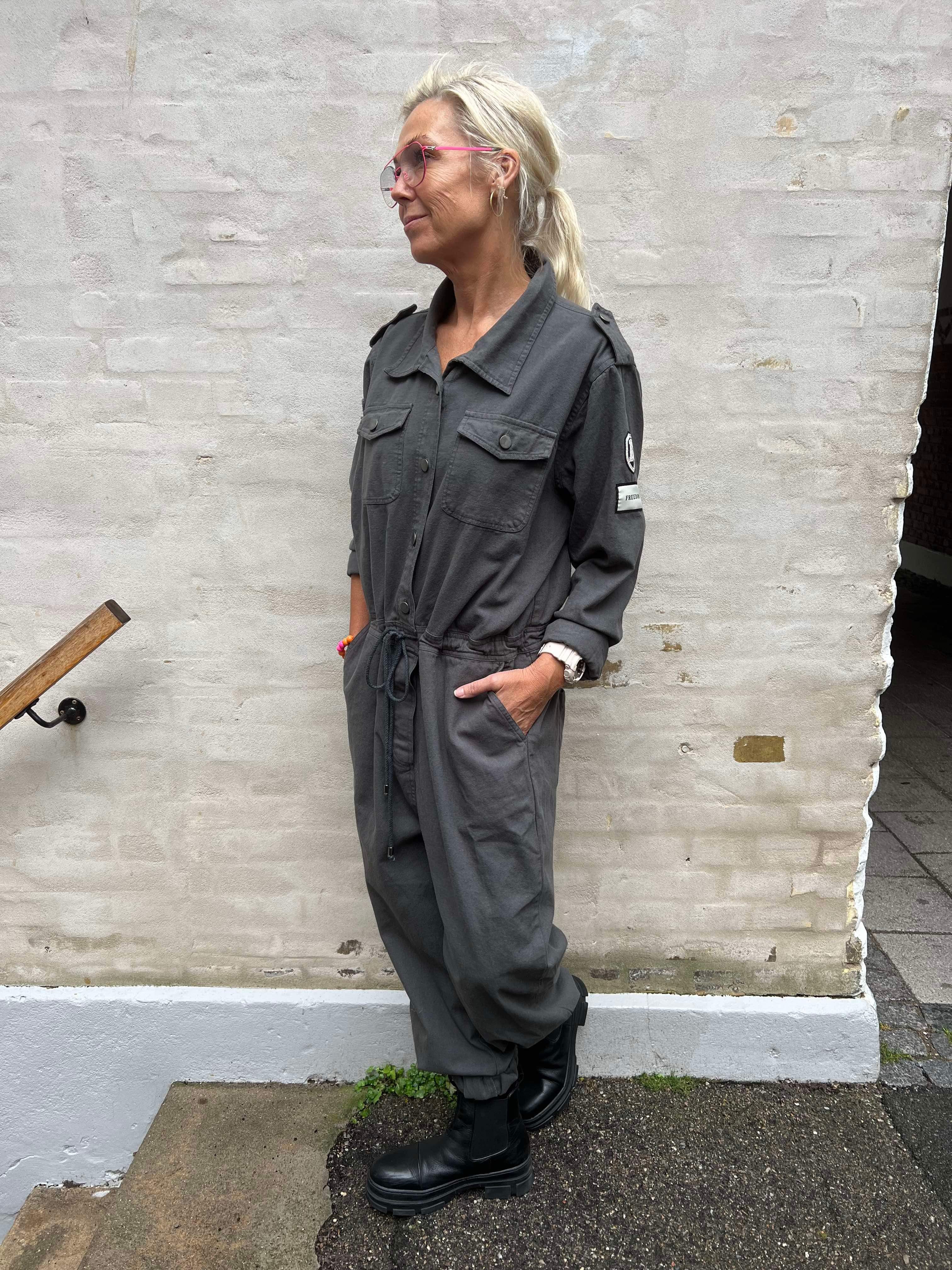 Bronx jumpsuit grey