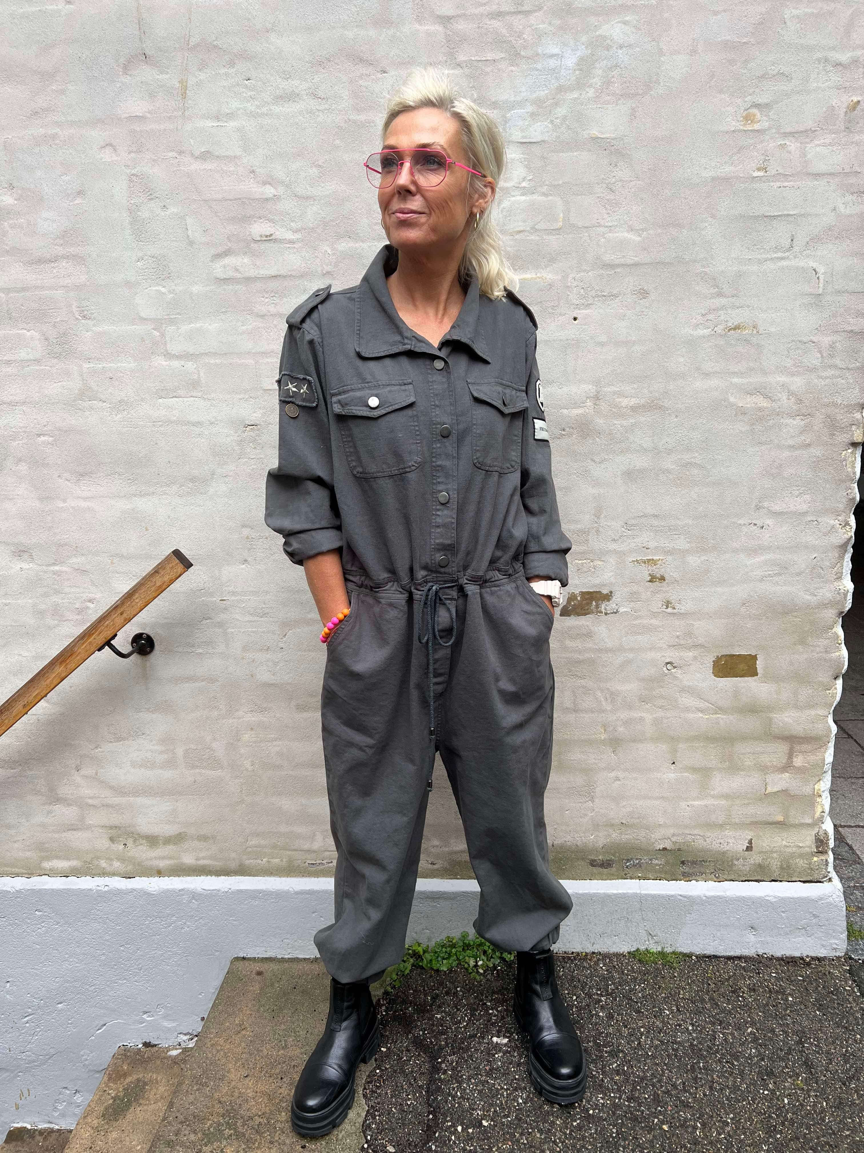 Bronx jumpsuit grey