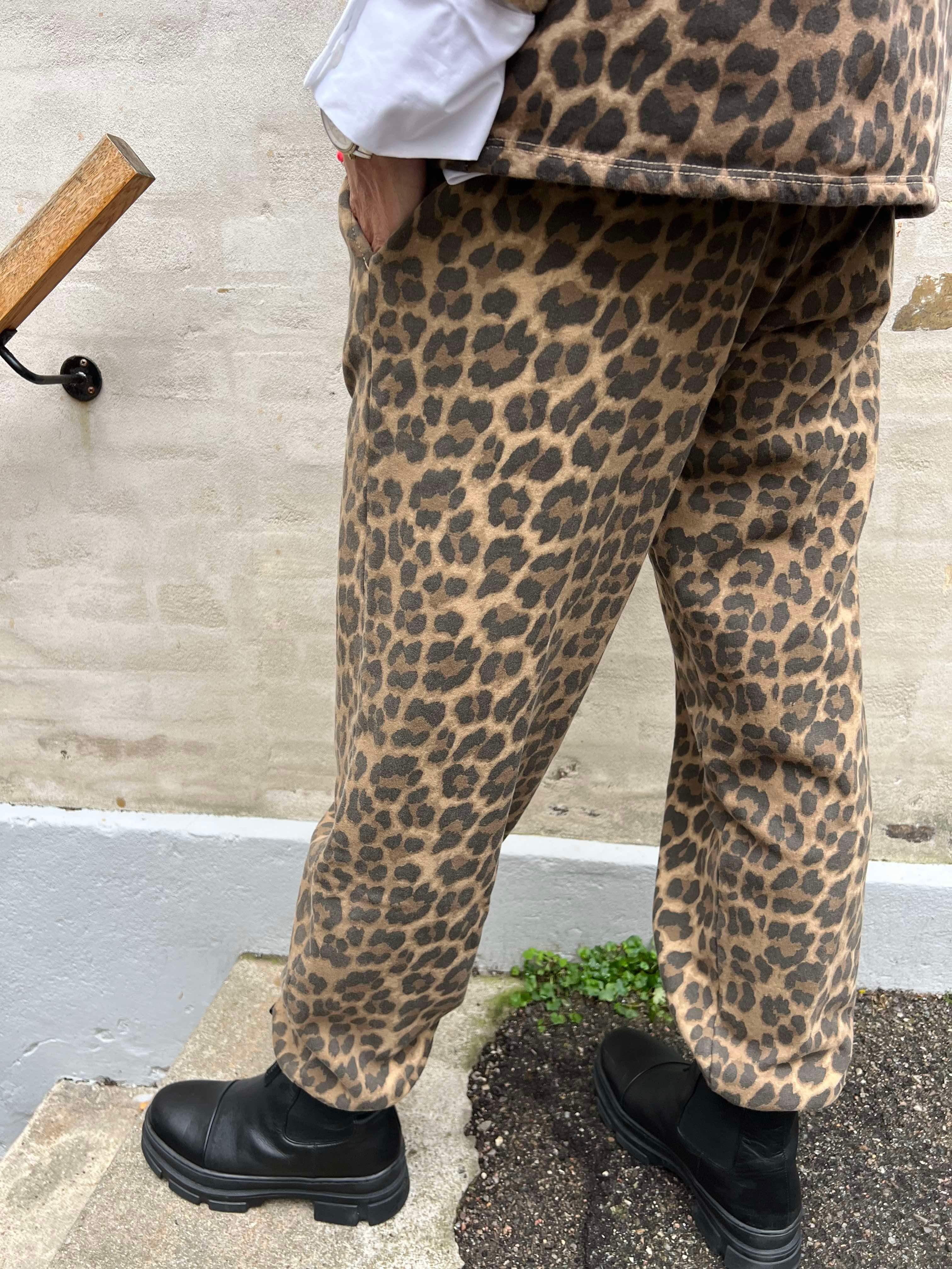 Zelda sweat pant leopard