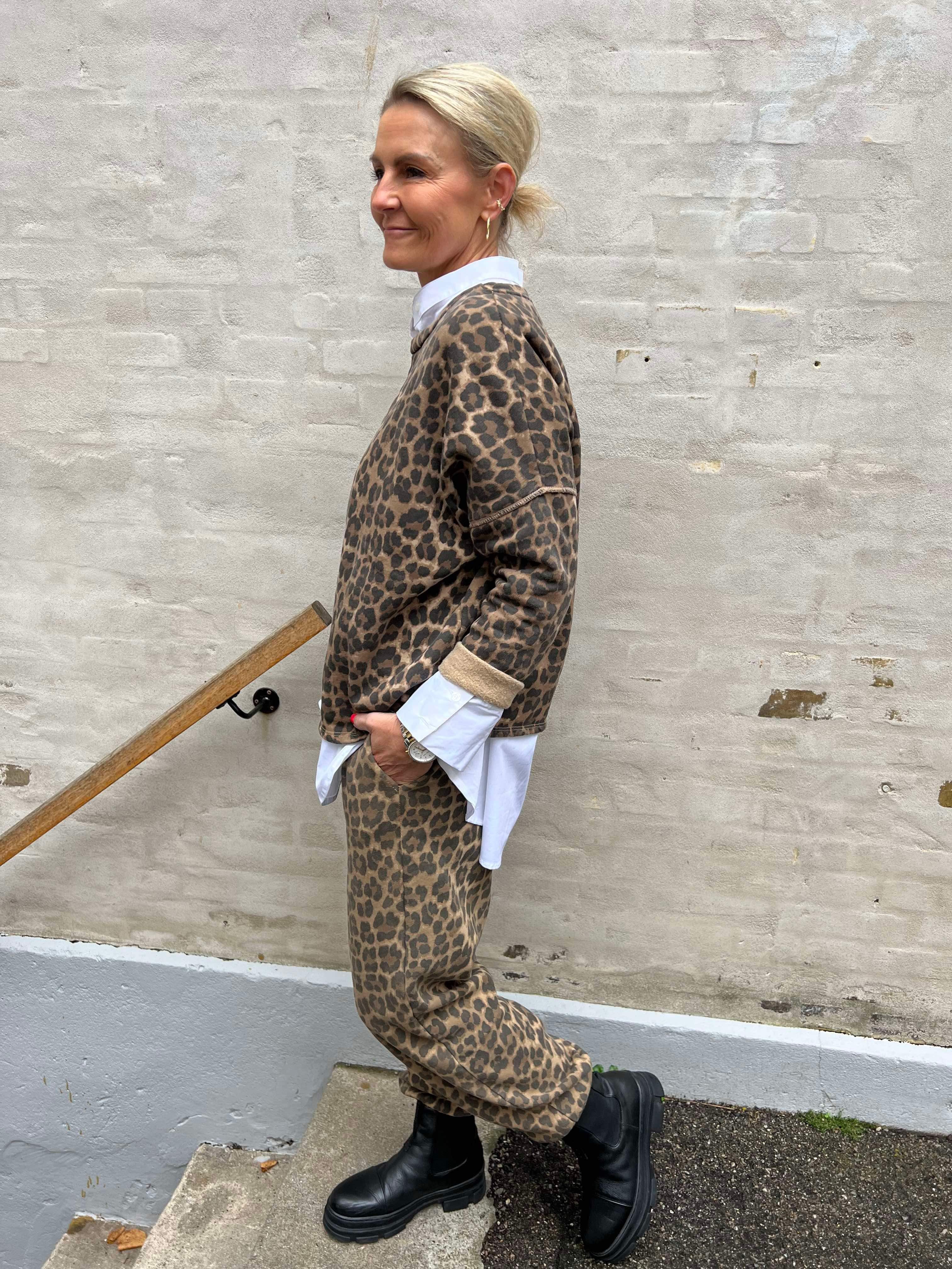 Zelda sweat pant leopard