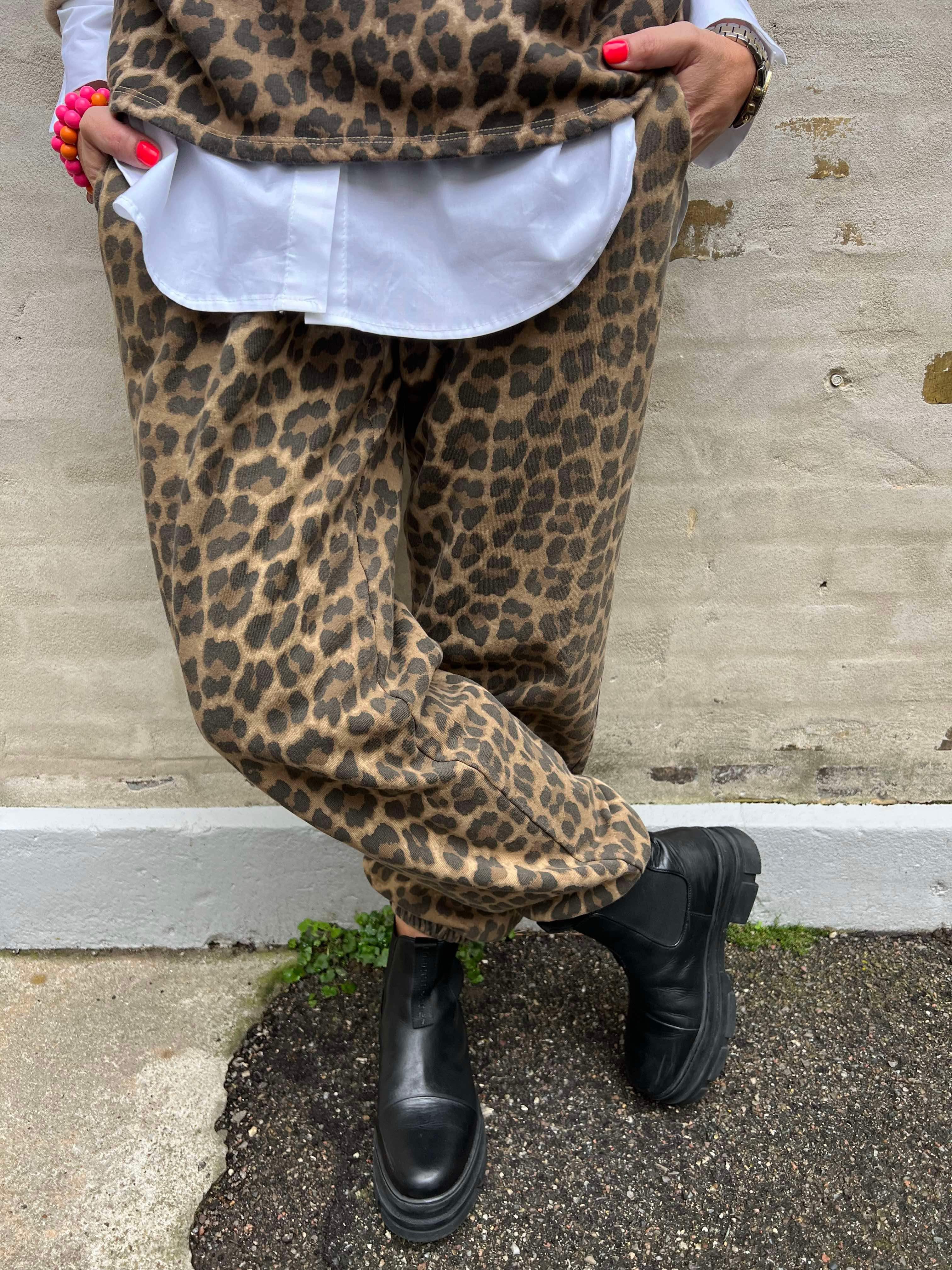 Zelda sweat pant leopard