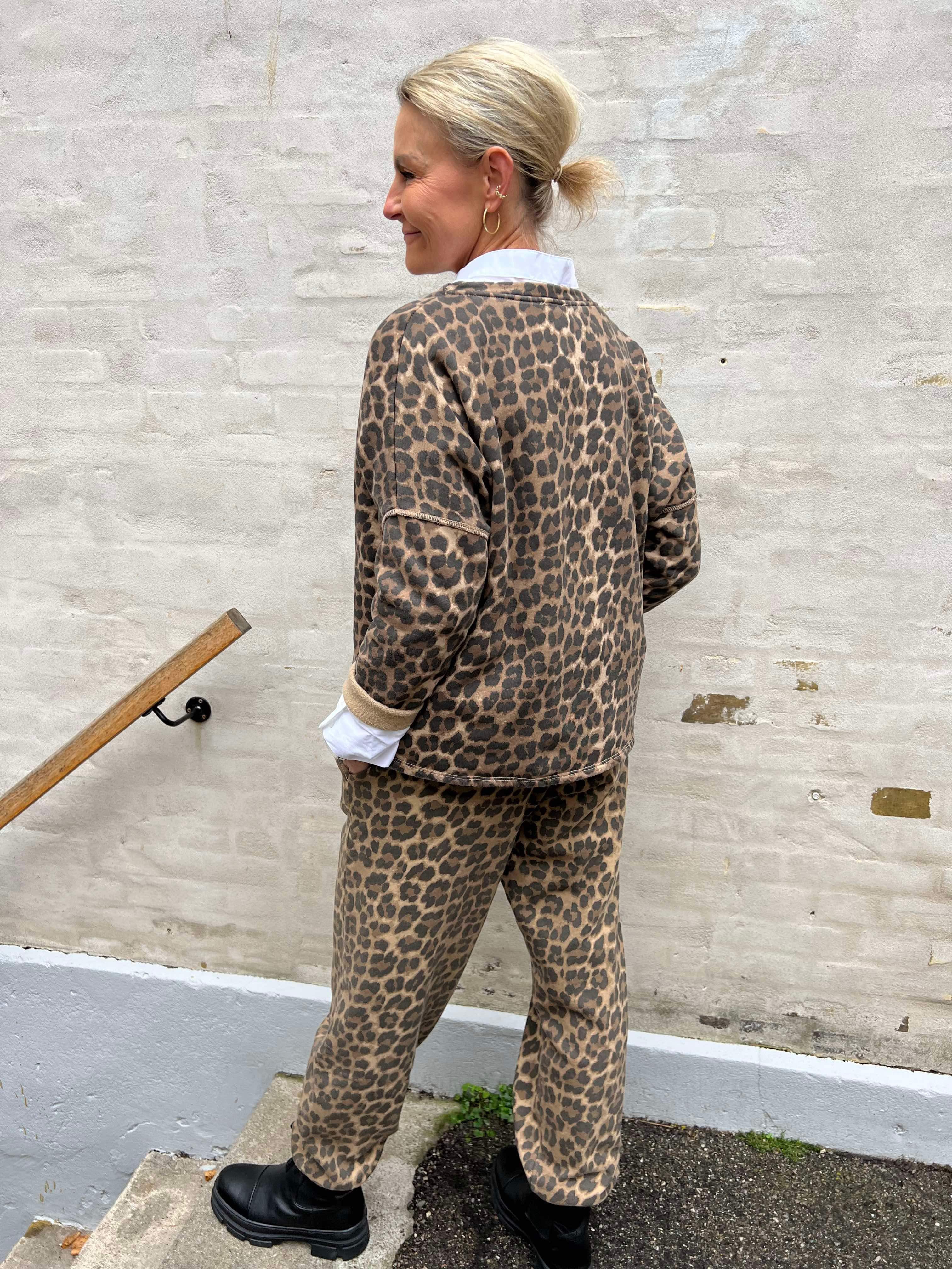 Zelda sweat pant leopard