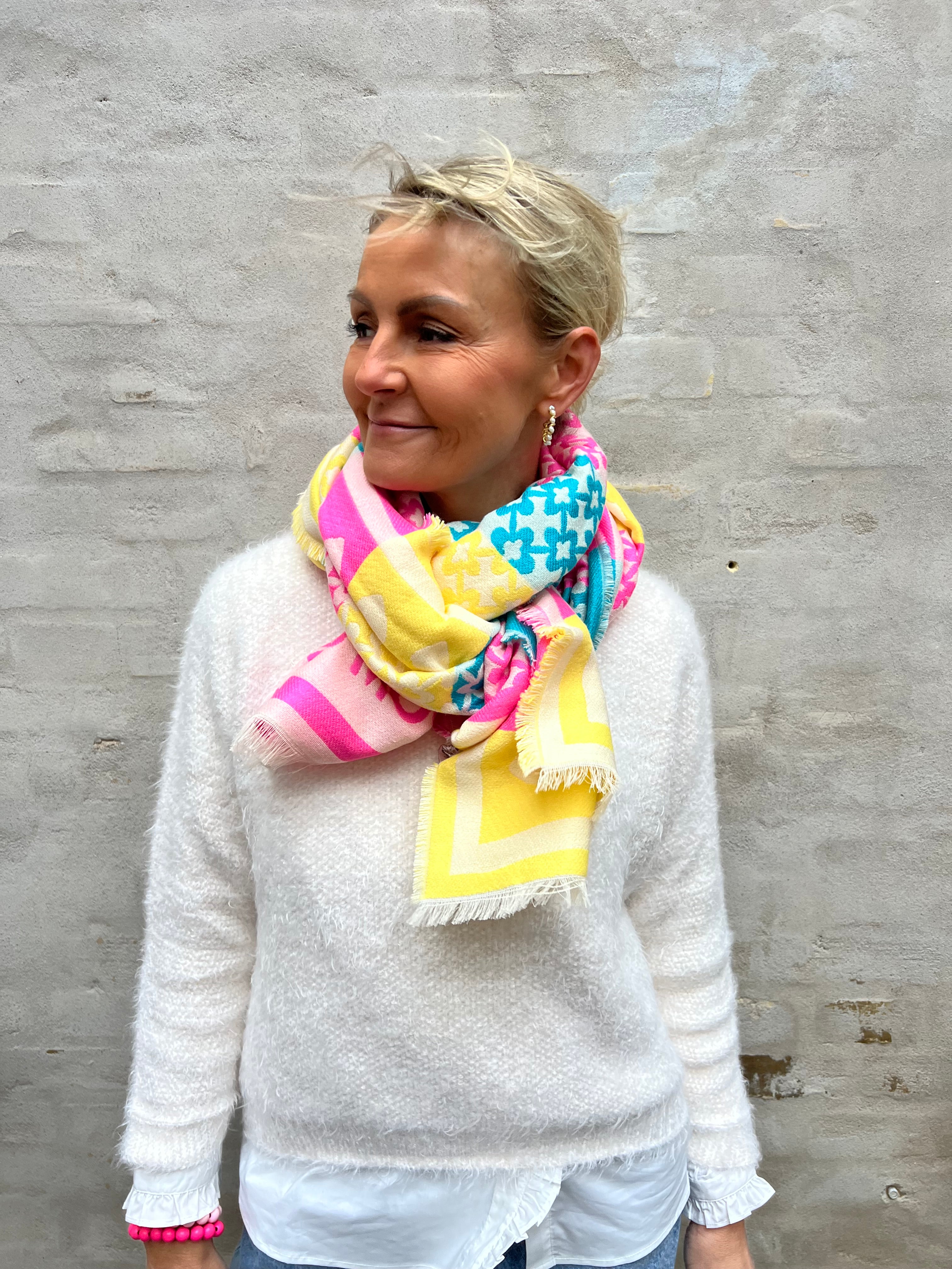 Multi coloured scarf