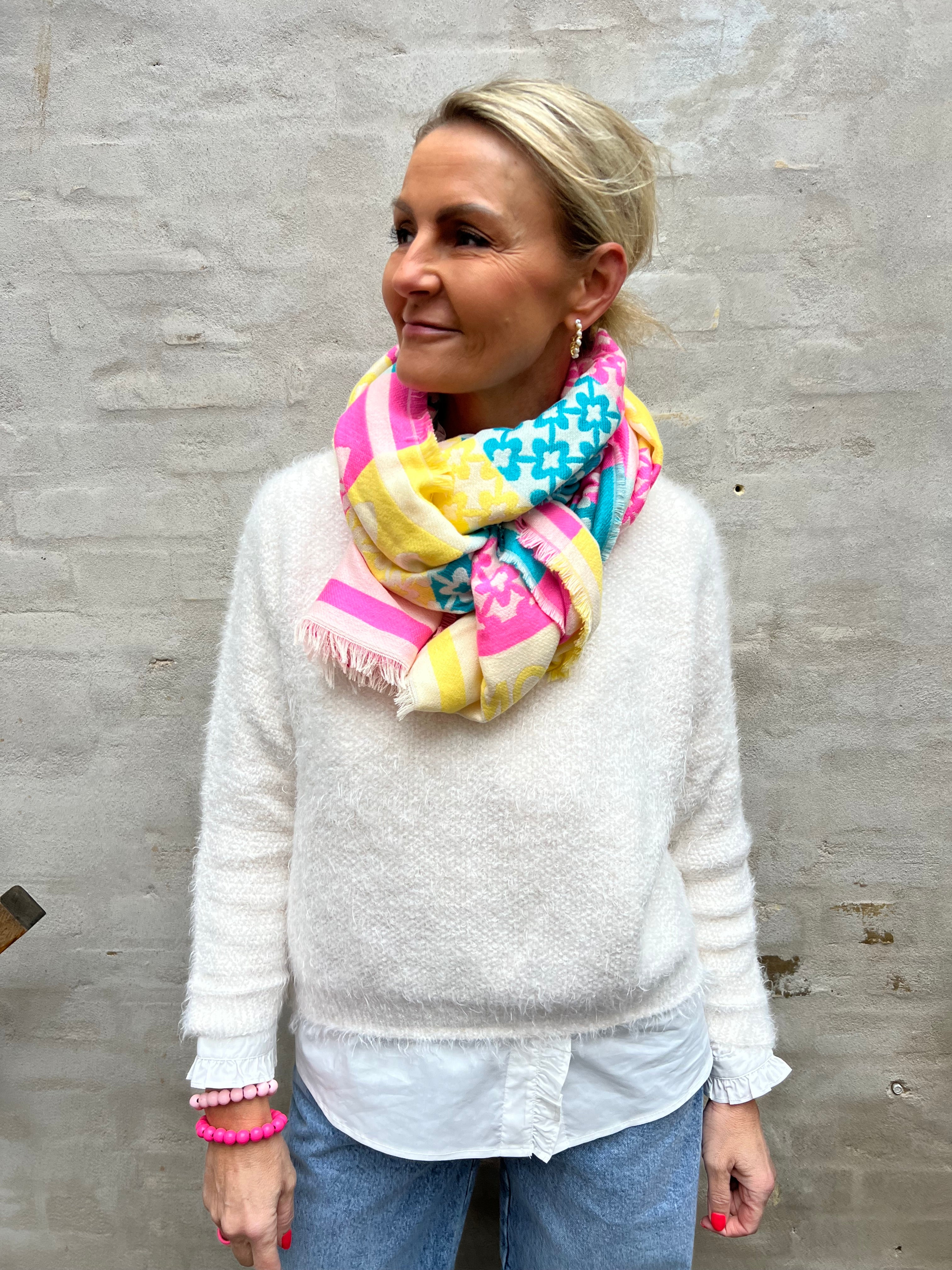 Multi coloured scarf