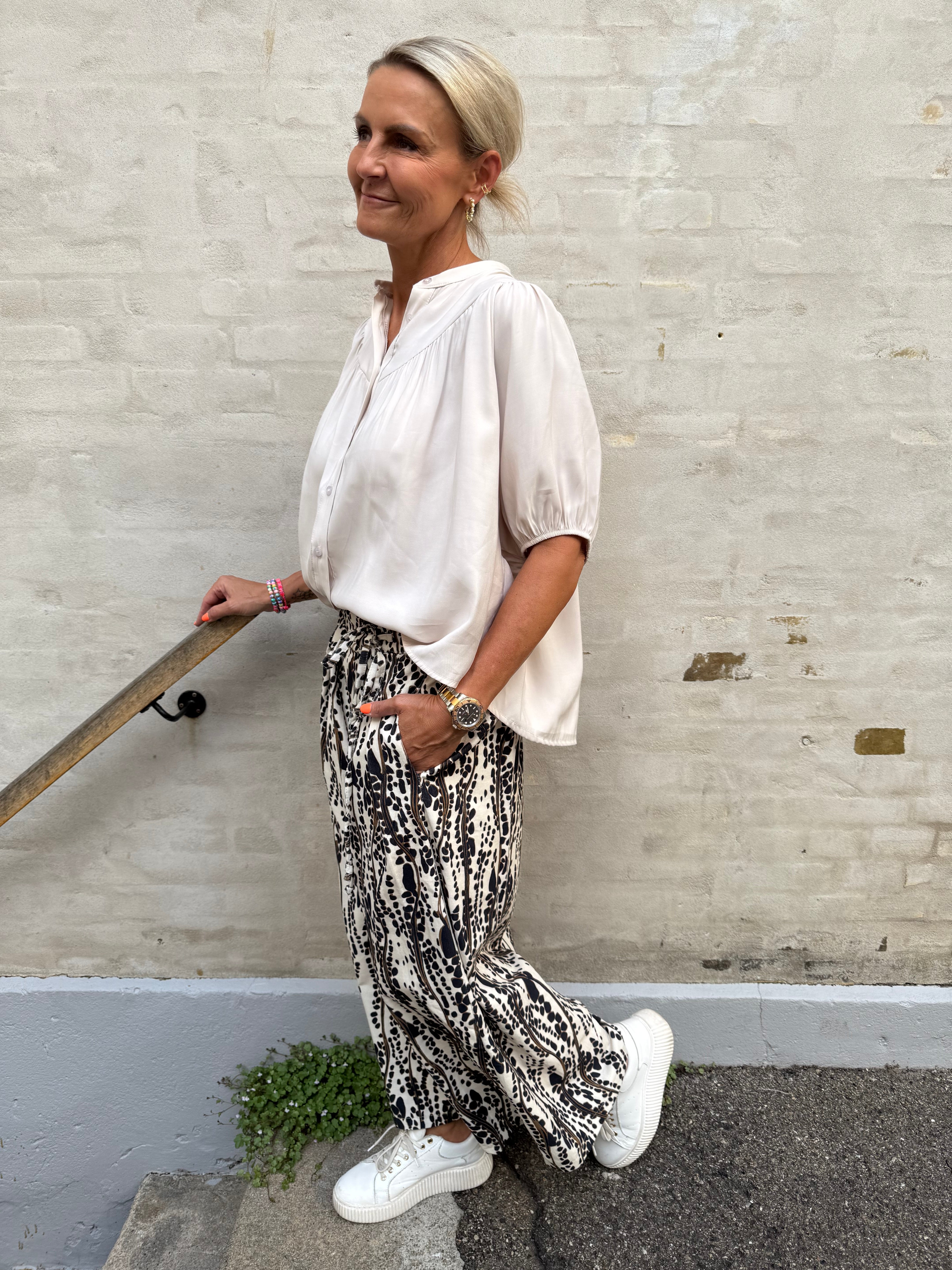 Roselyn Pants - Nero Print