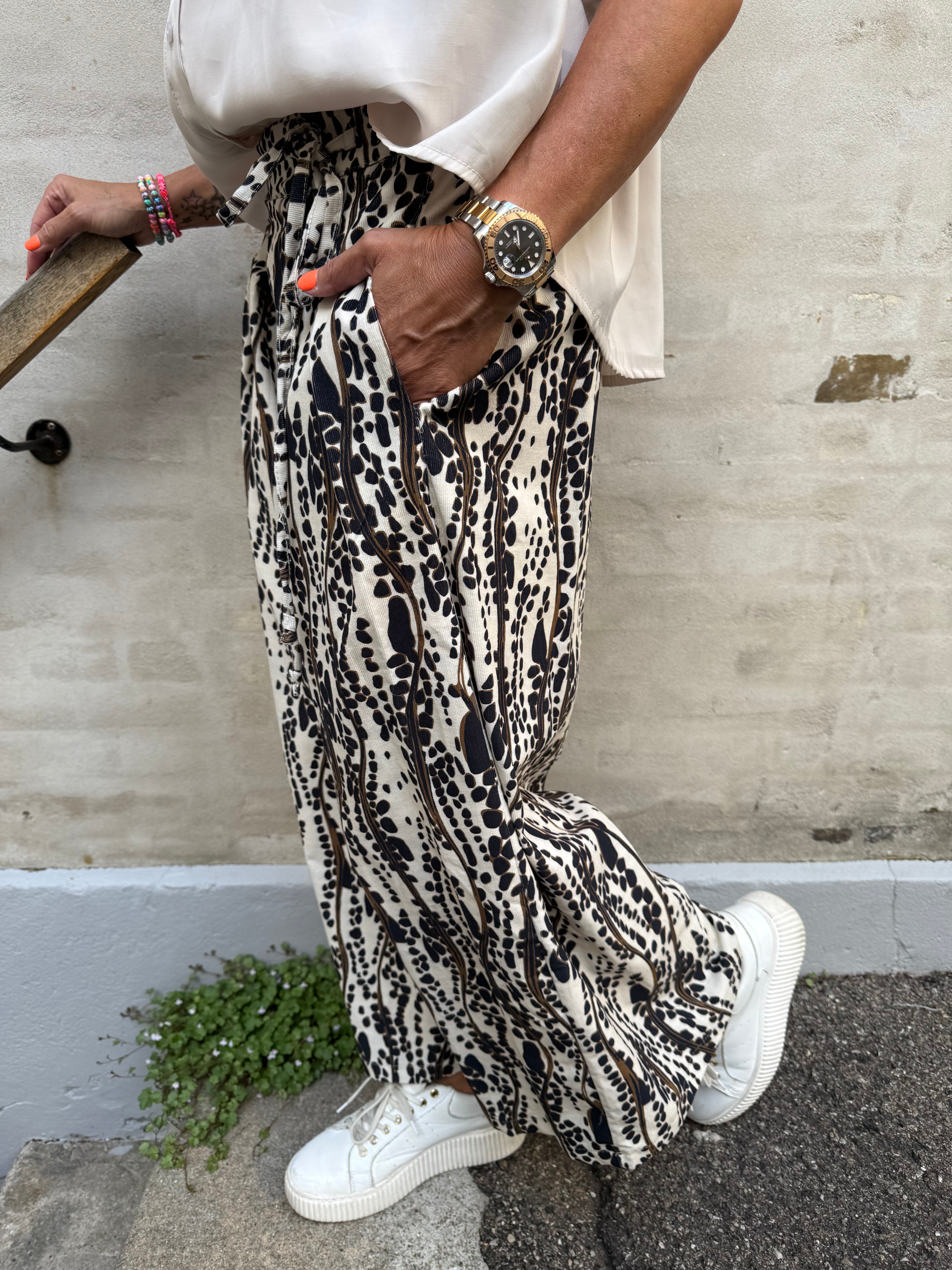 Roselyn Pants - Nero Print