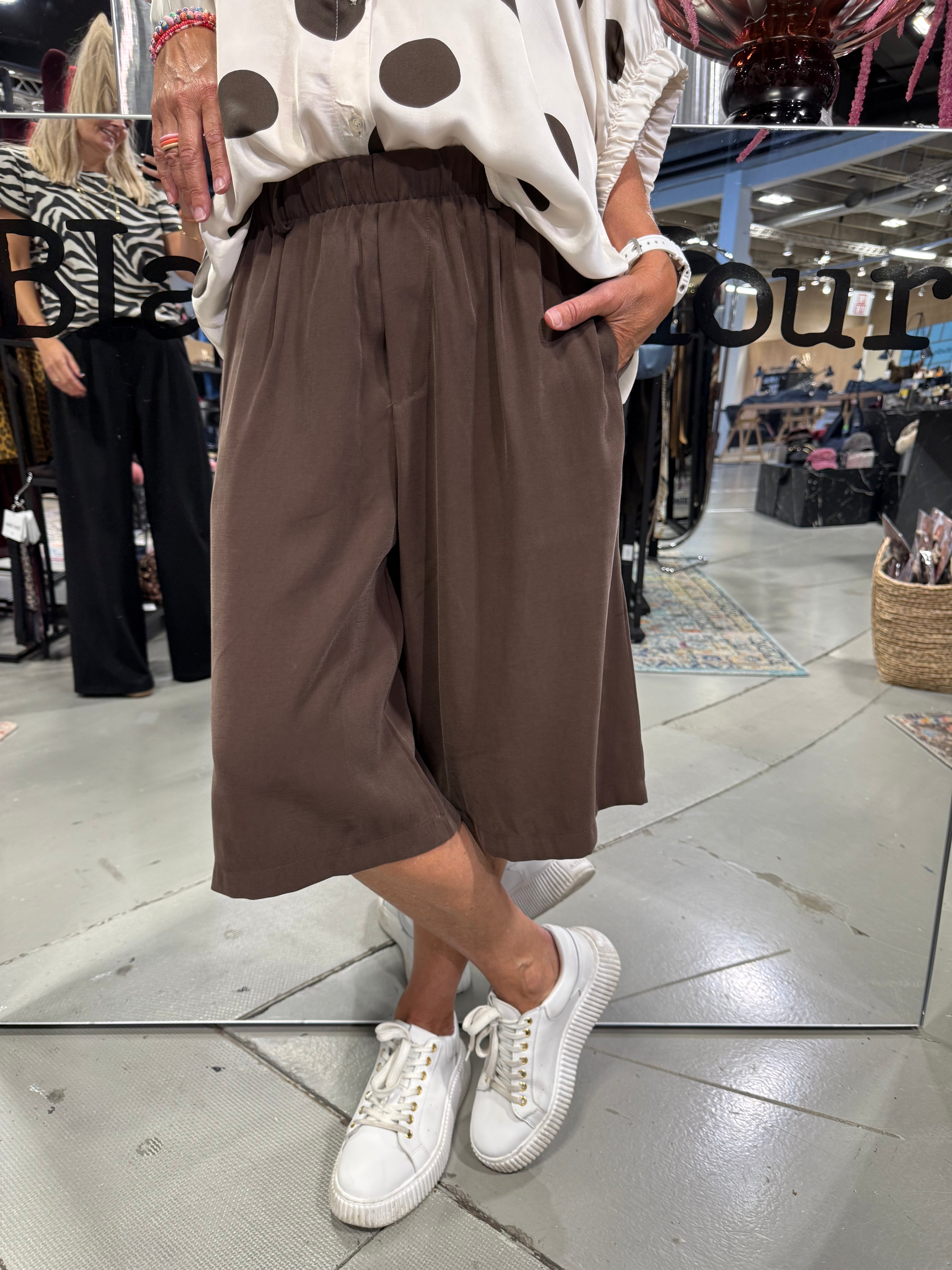 CASBA long shorts - Coffee