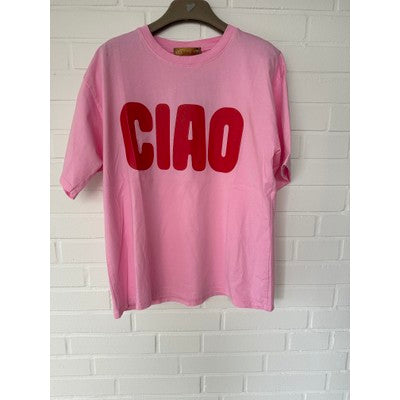 Ciao t-shirt pink