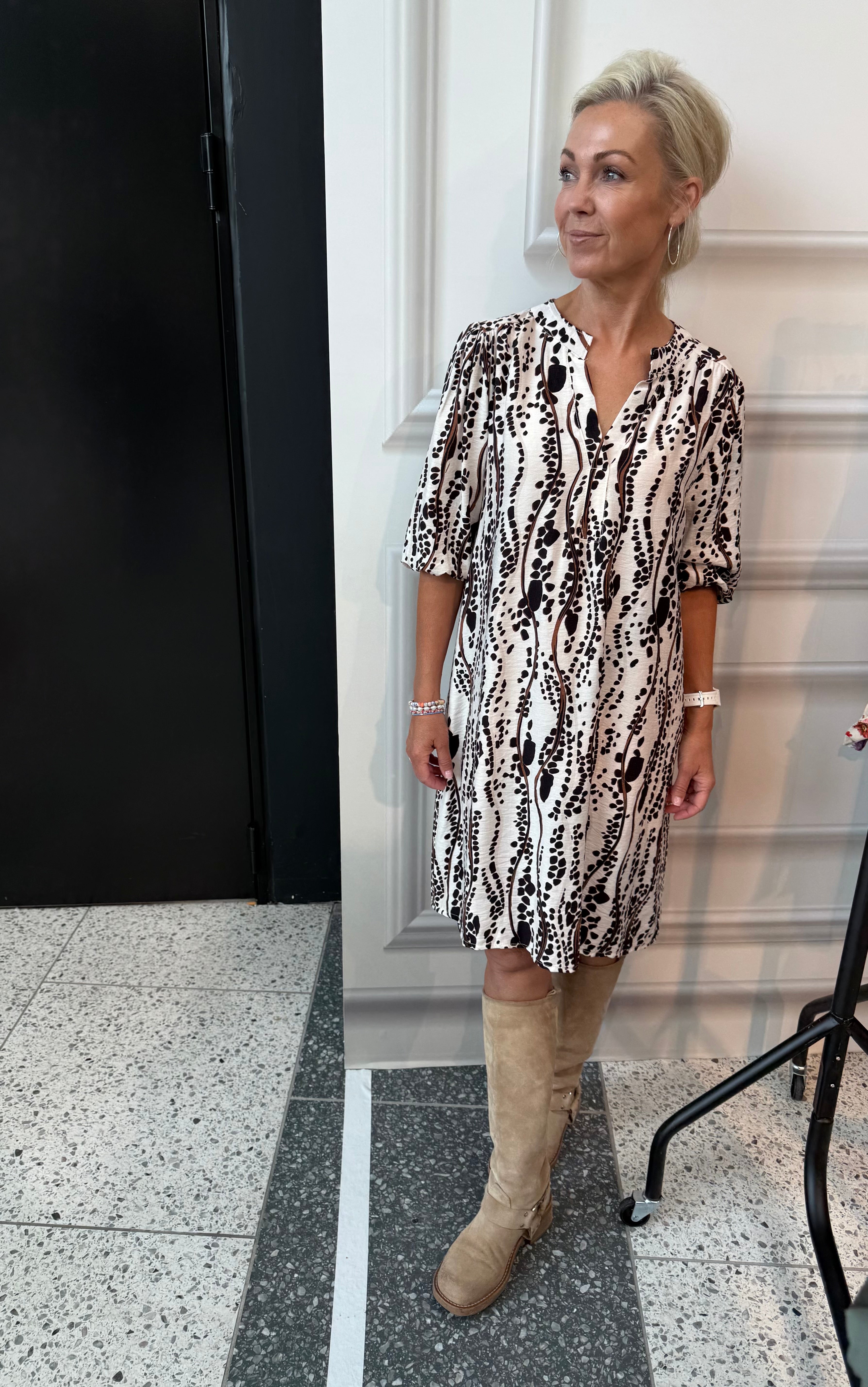 Goldie Dress - Nero
