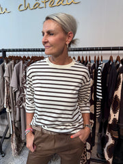 Brooklyn Tee - Beige/Moro